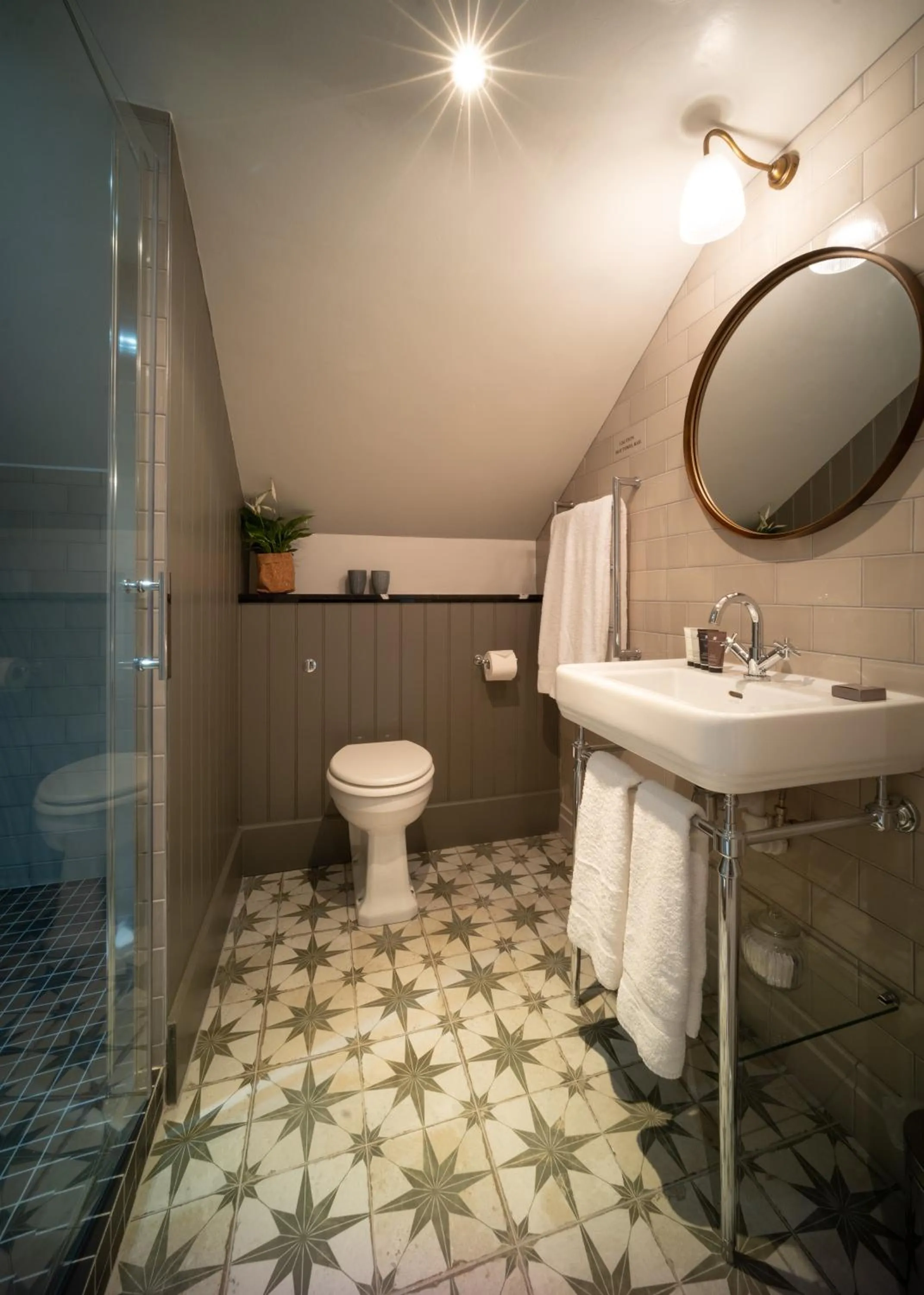 Bathroom in Eleven Didsbury Park Hotel