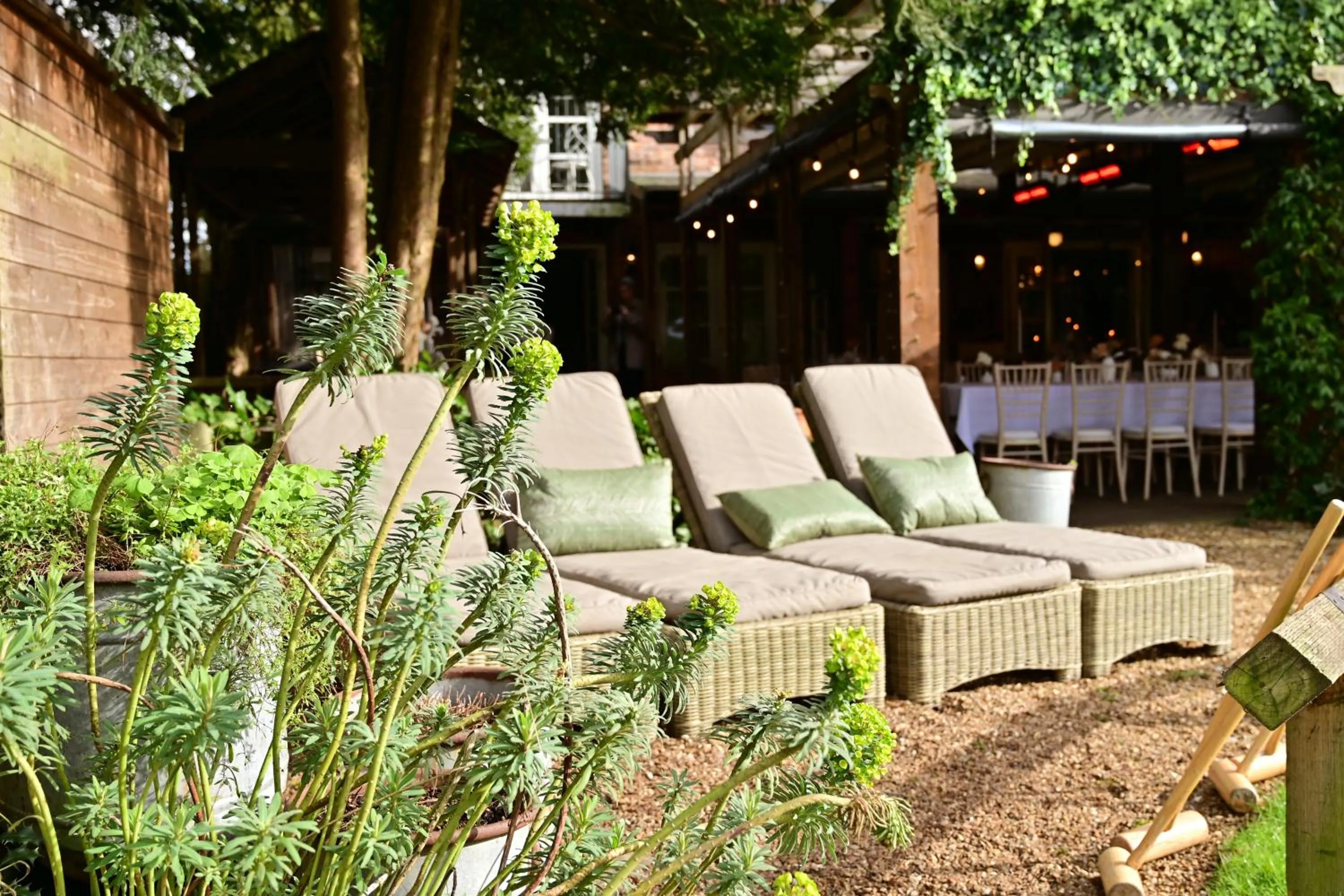 Garden in Eleven Didsbury Park Hotel