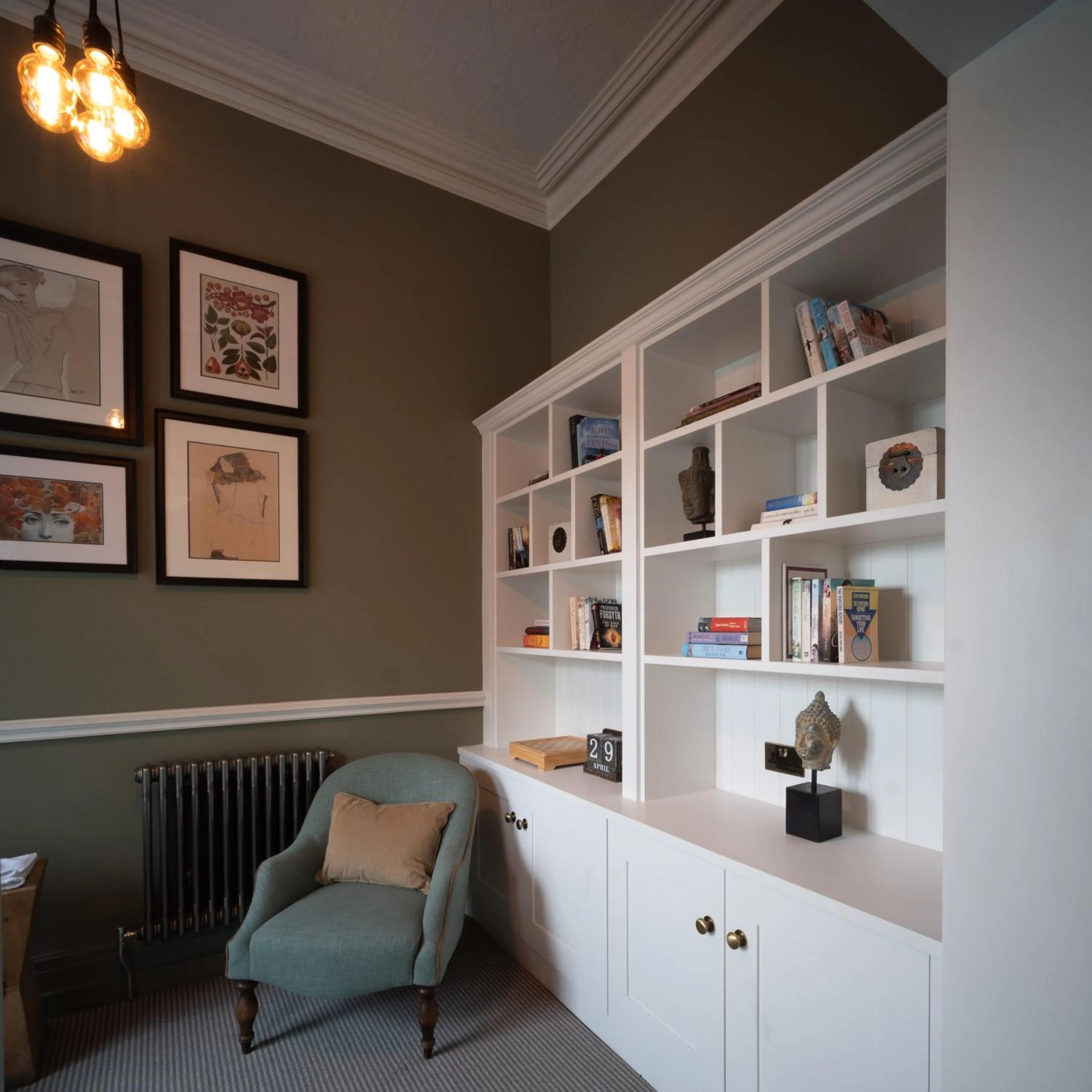 Seating area in Eleven Didsbury Park Hotel