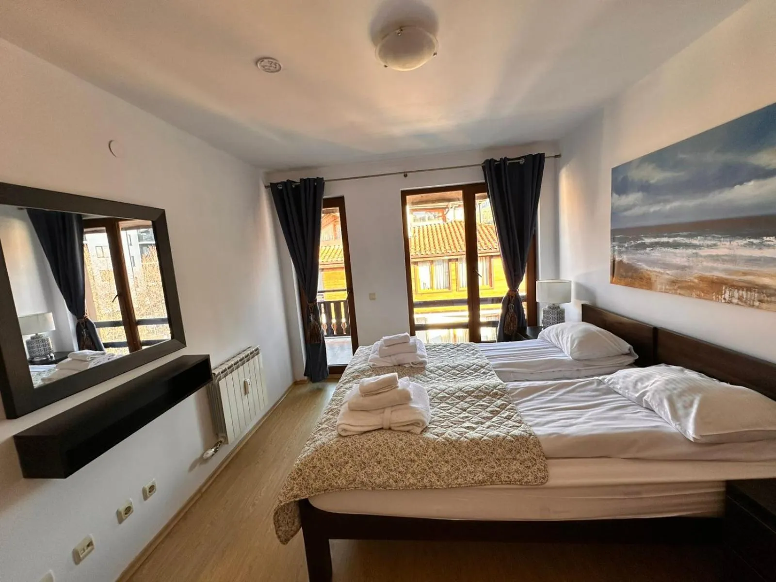 Bed in Predela 2 Aparthotel