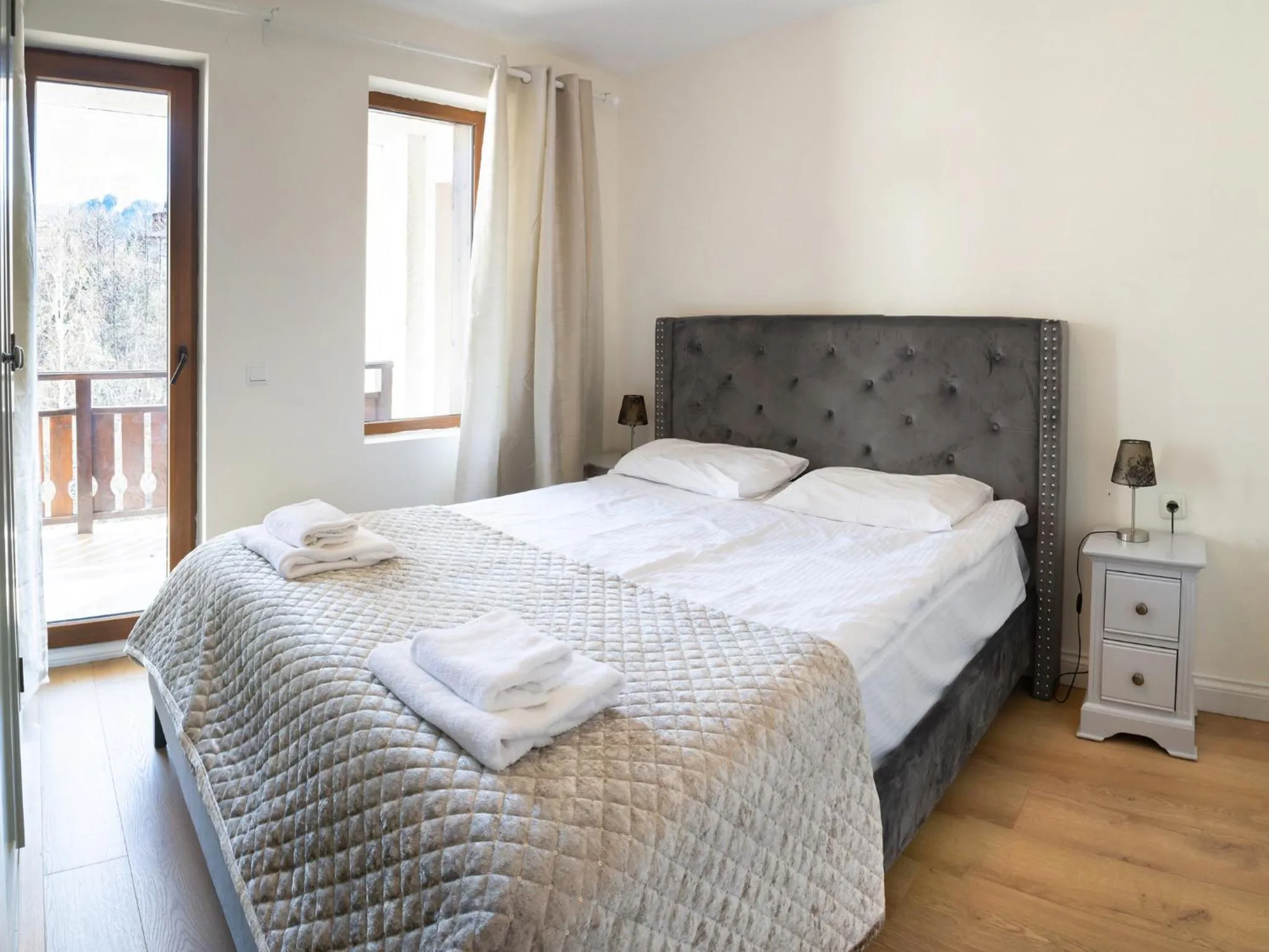 Bed in Predela 2 Aparthotel