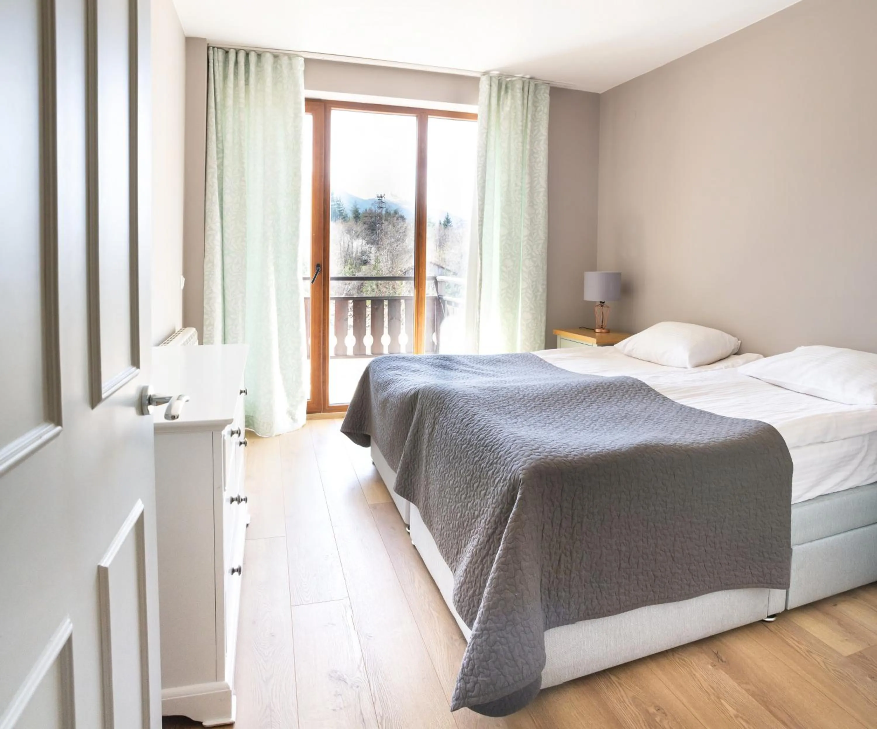 Bed in Predela 2 Aparthotel