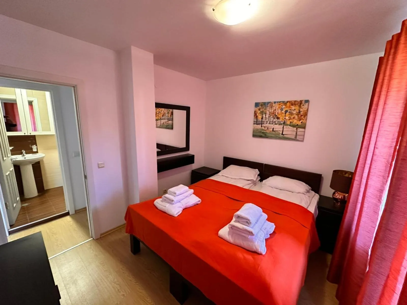 Bed in Predela 2 Aparthotel