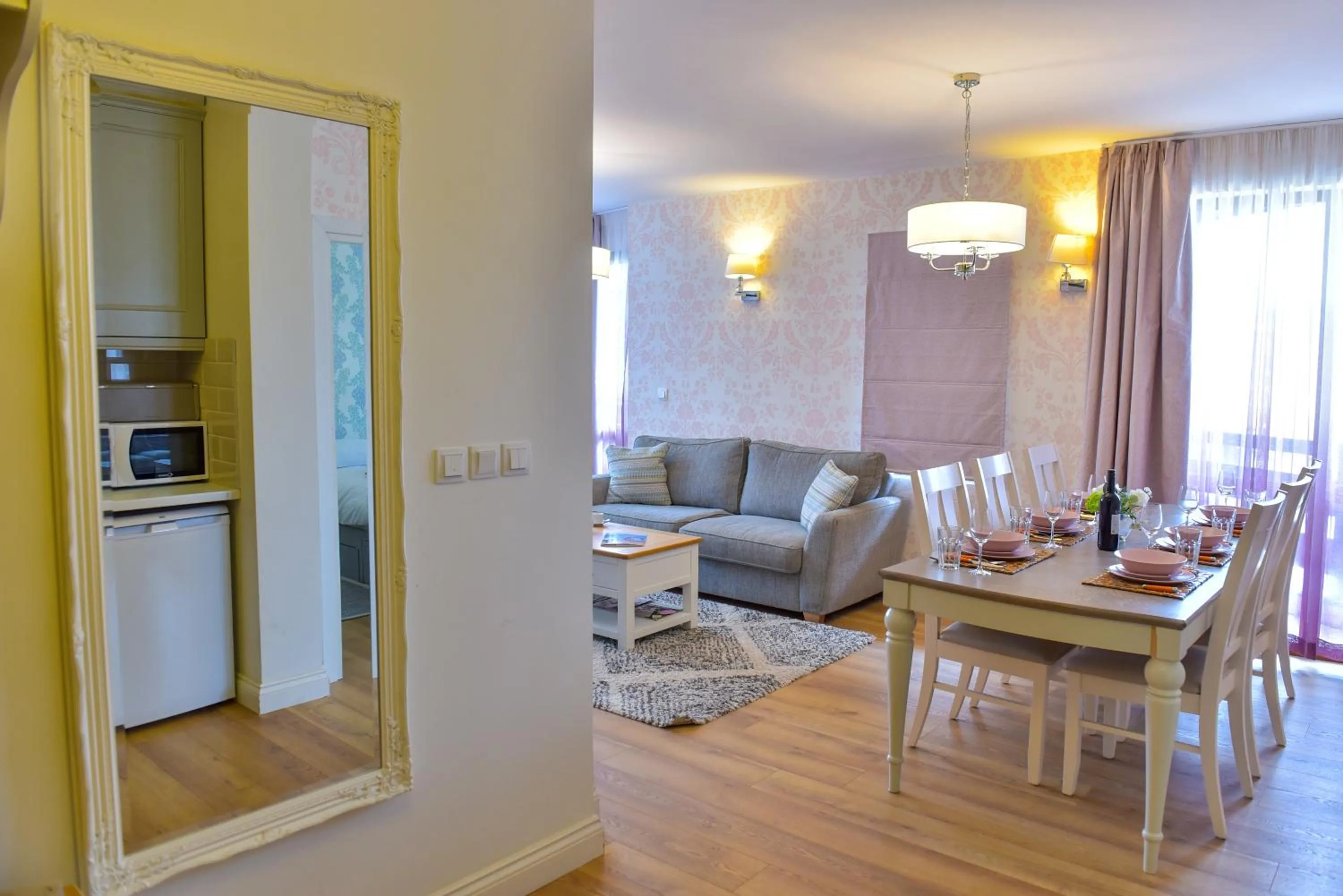 Living room in Predela 2 Aparthotel