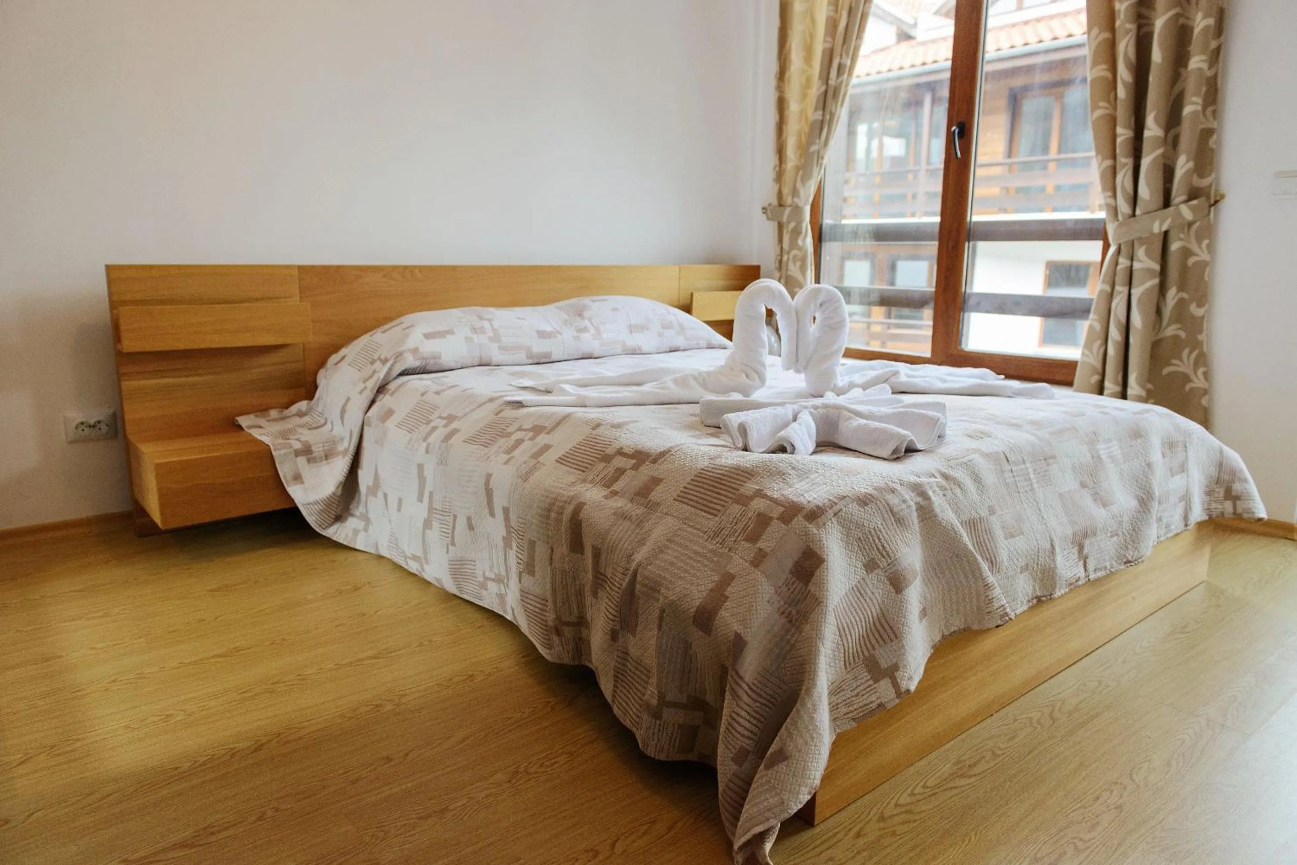 Bed in Predela 2 Aparthotel