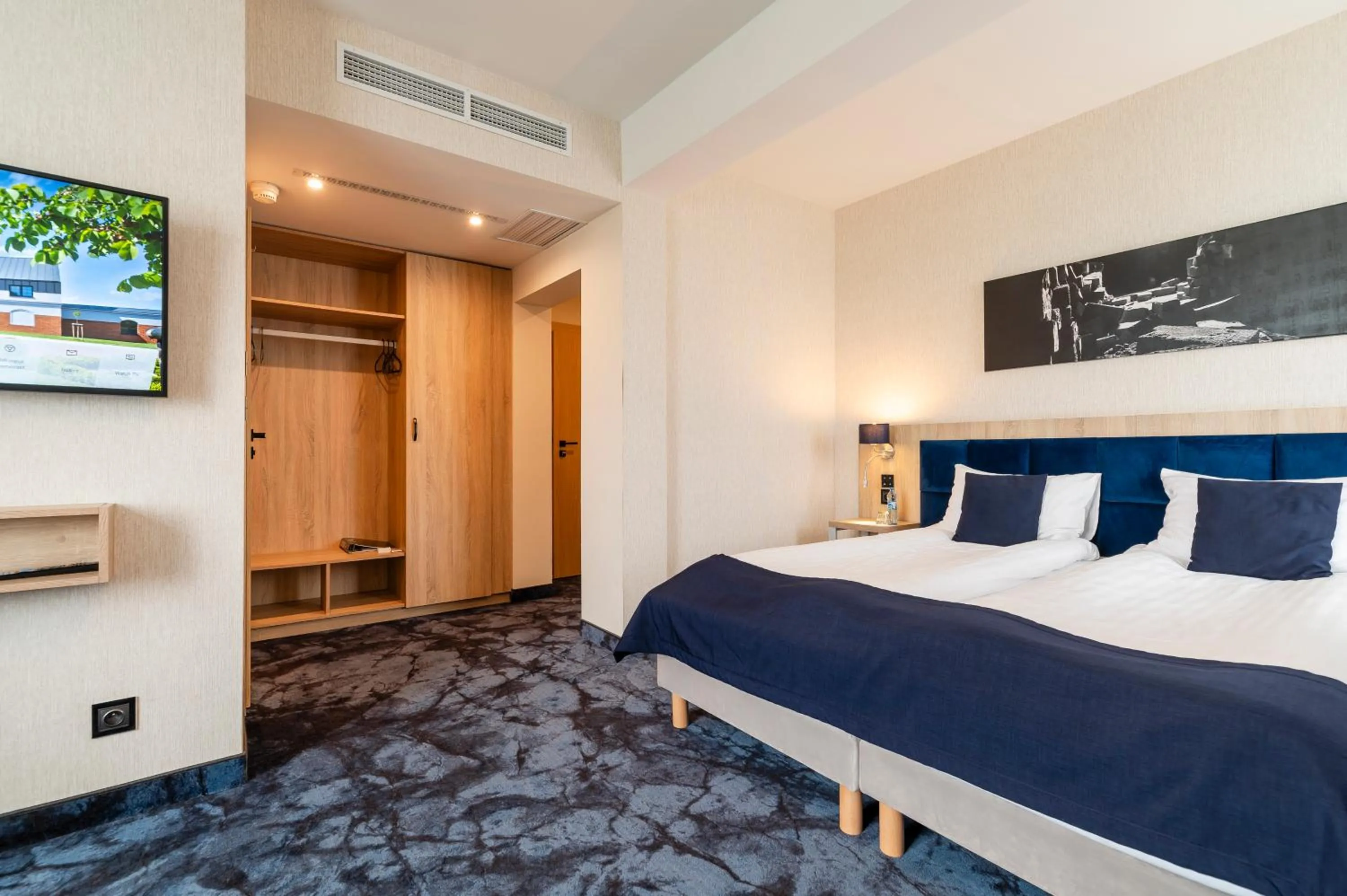 Bed in Ignasiak Hotel