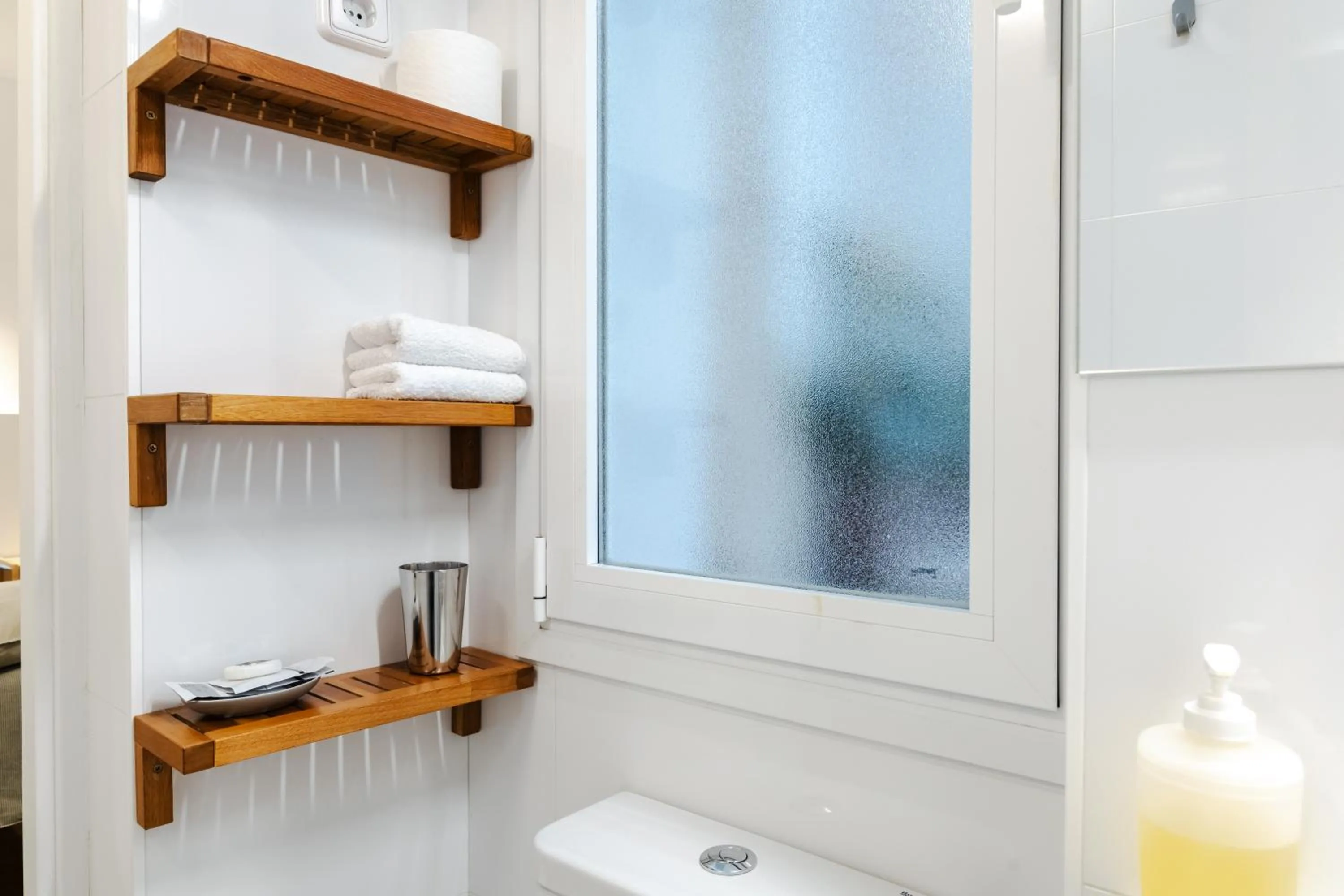 Bathroom in Hostal La Zona