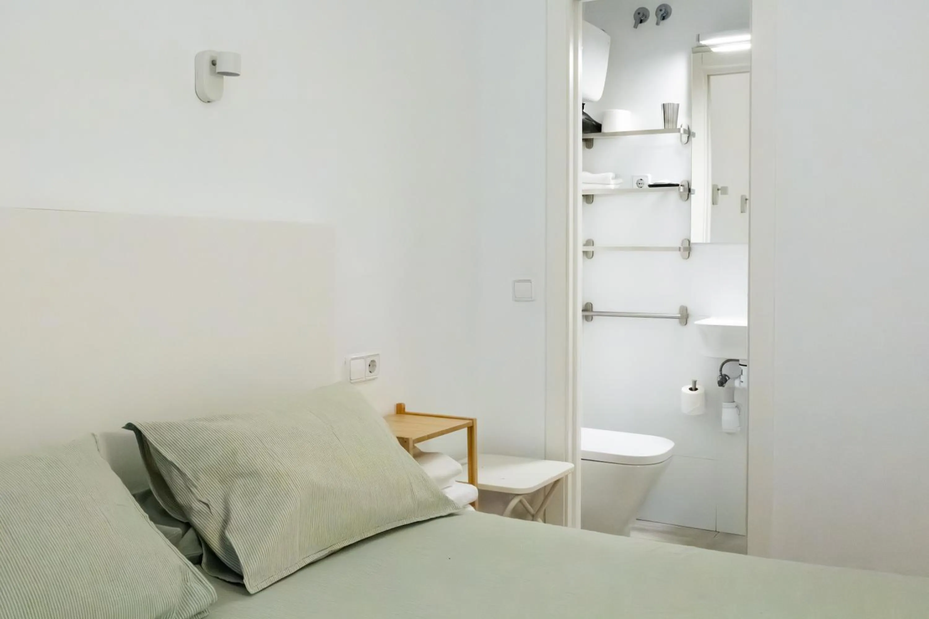 Decorative detail, Bed in Hostal La Zona