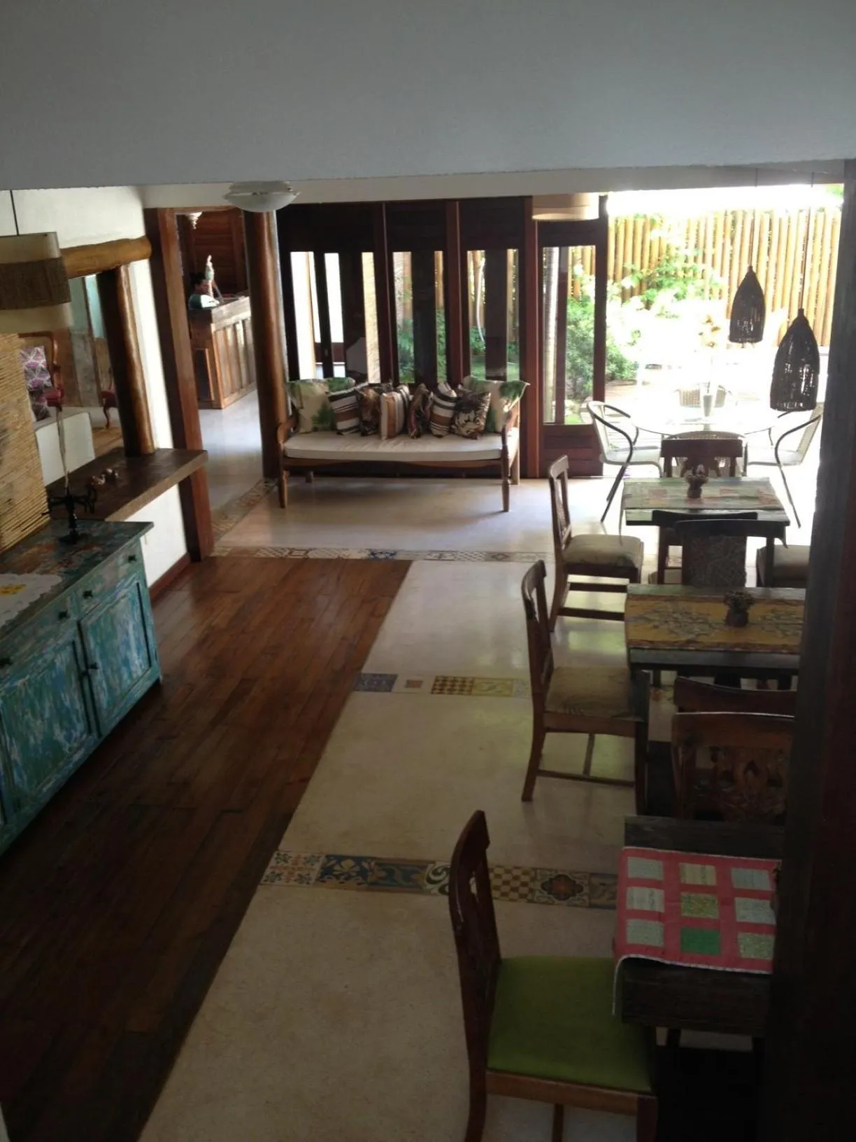 Lobby or reception in Pousada Rosa dos Ventos