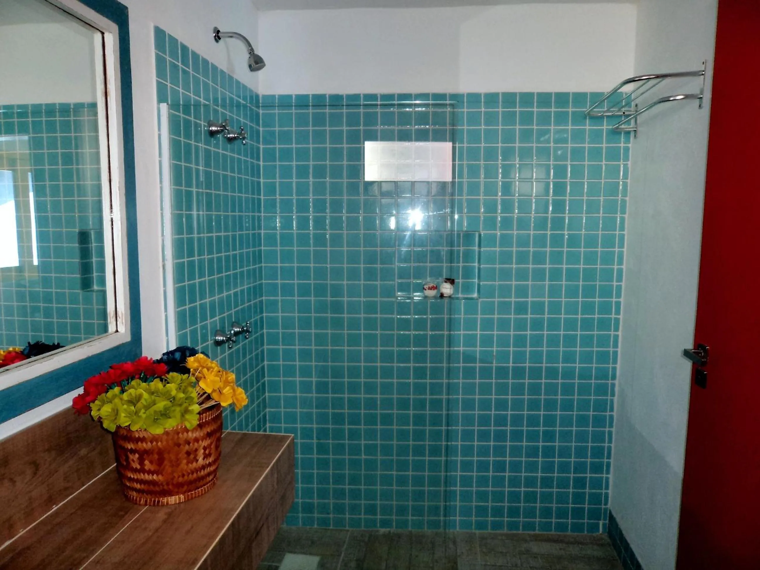 Bathroom in Pousada Rosa dos Ventos