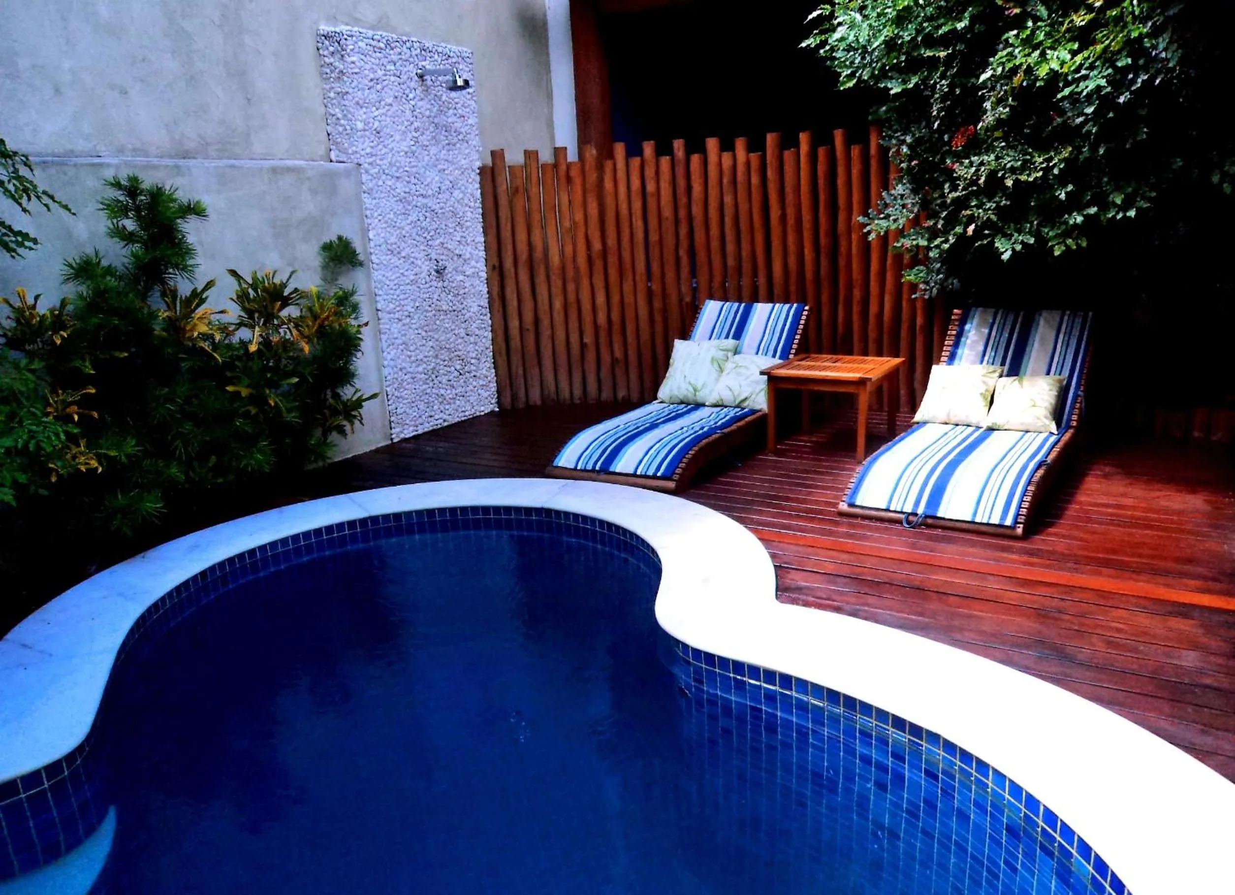 Swimming pool in Pousada Rosa dos Ventos