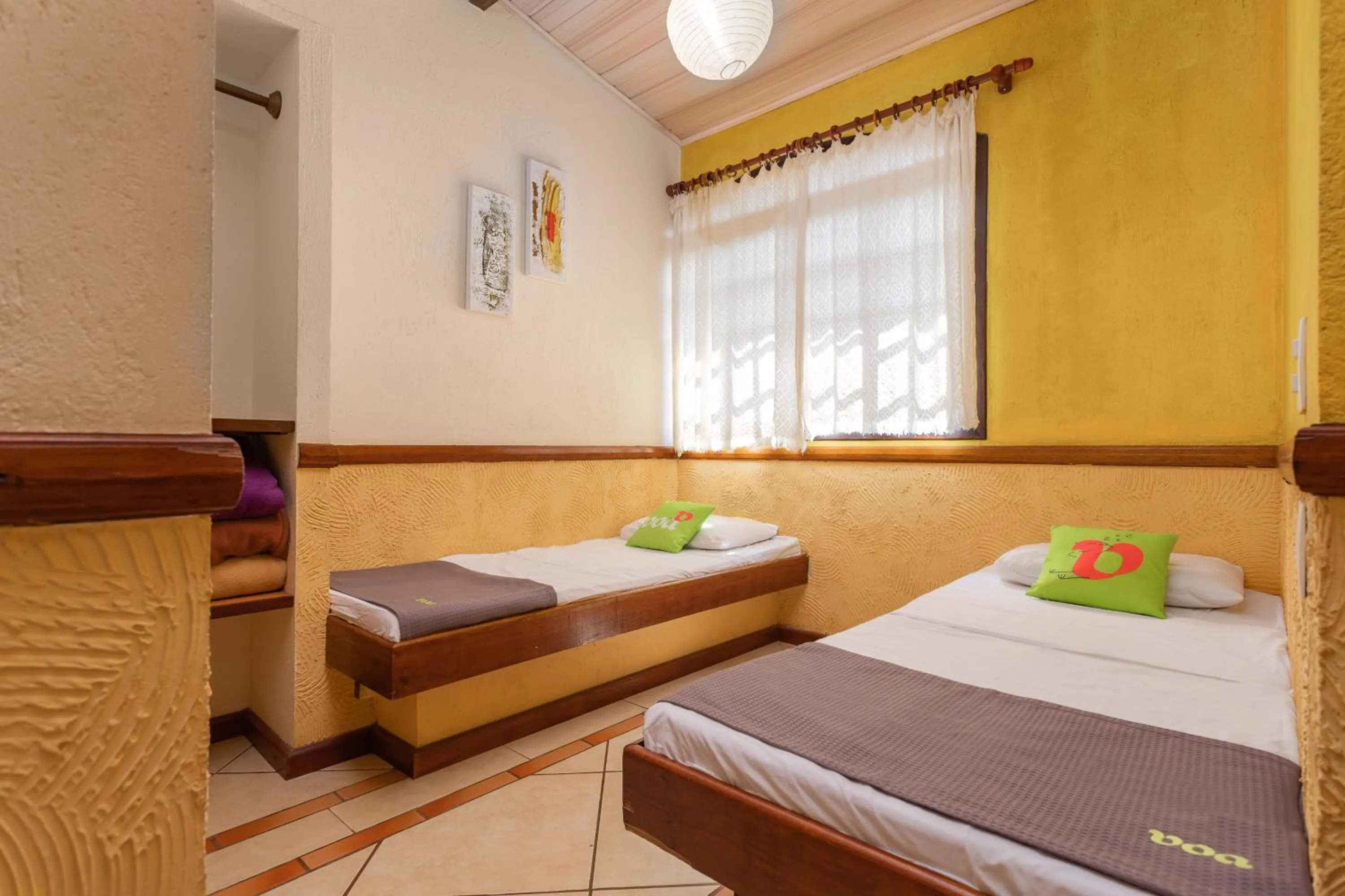 Bedroom, Bed in Wood House