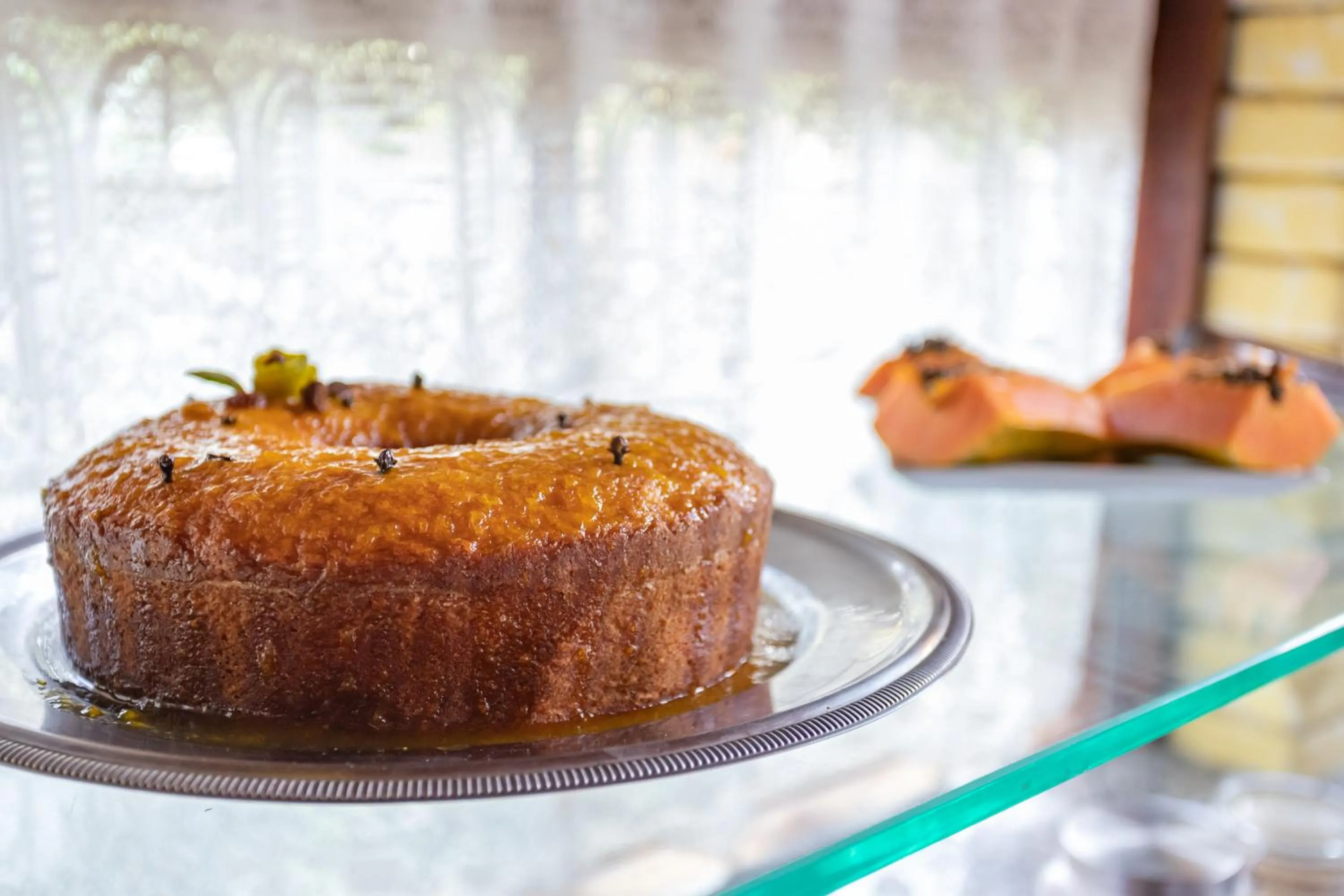 Buffet breakfast in Wood House