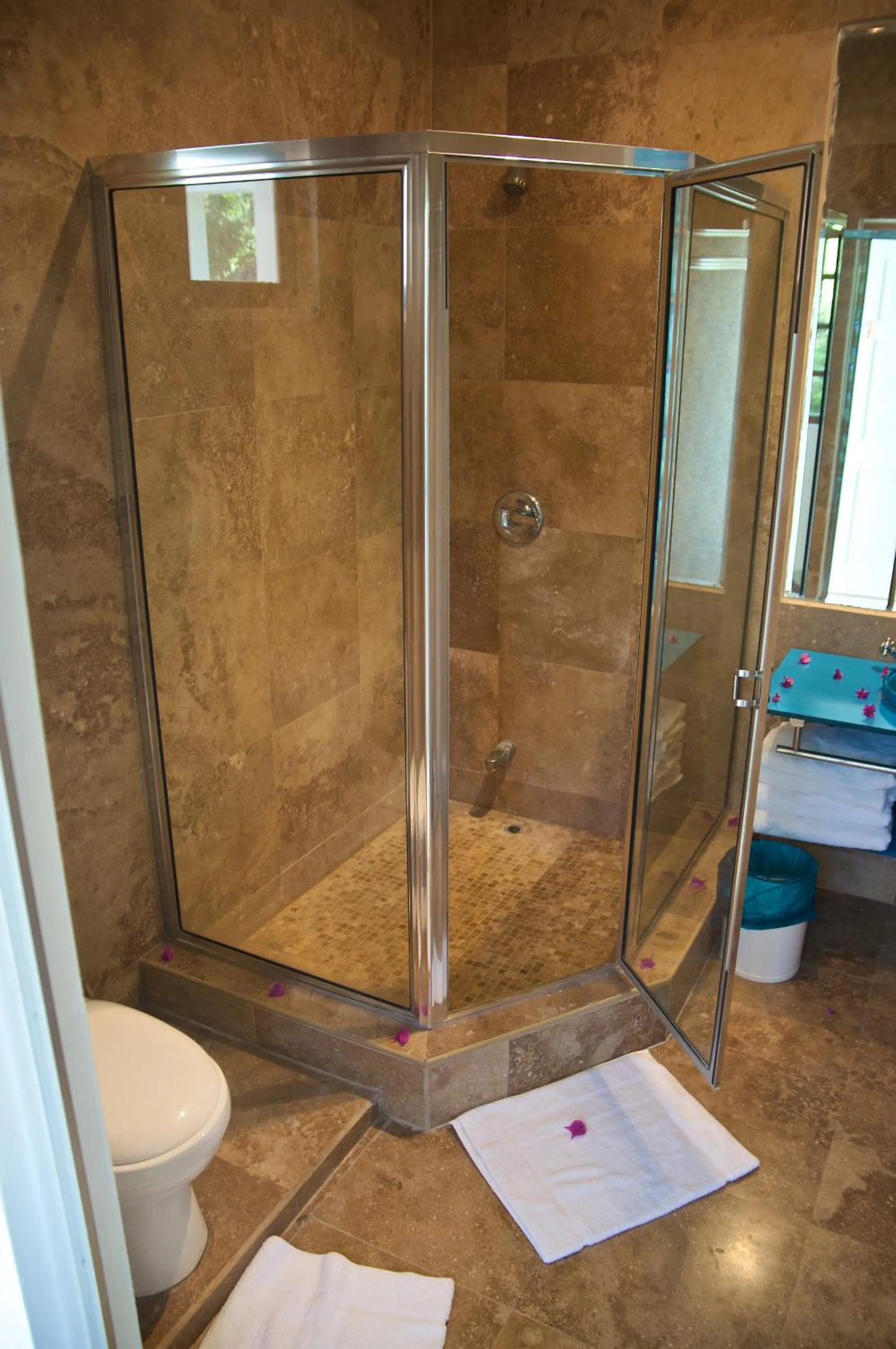 Shower in Bacolet Beach Club