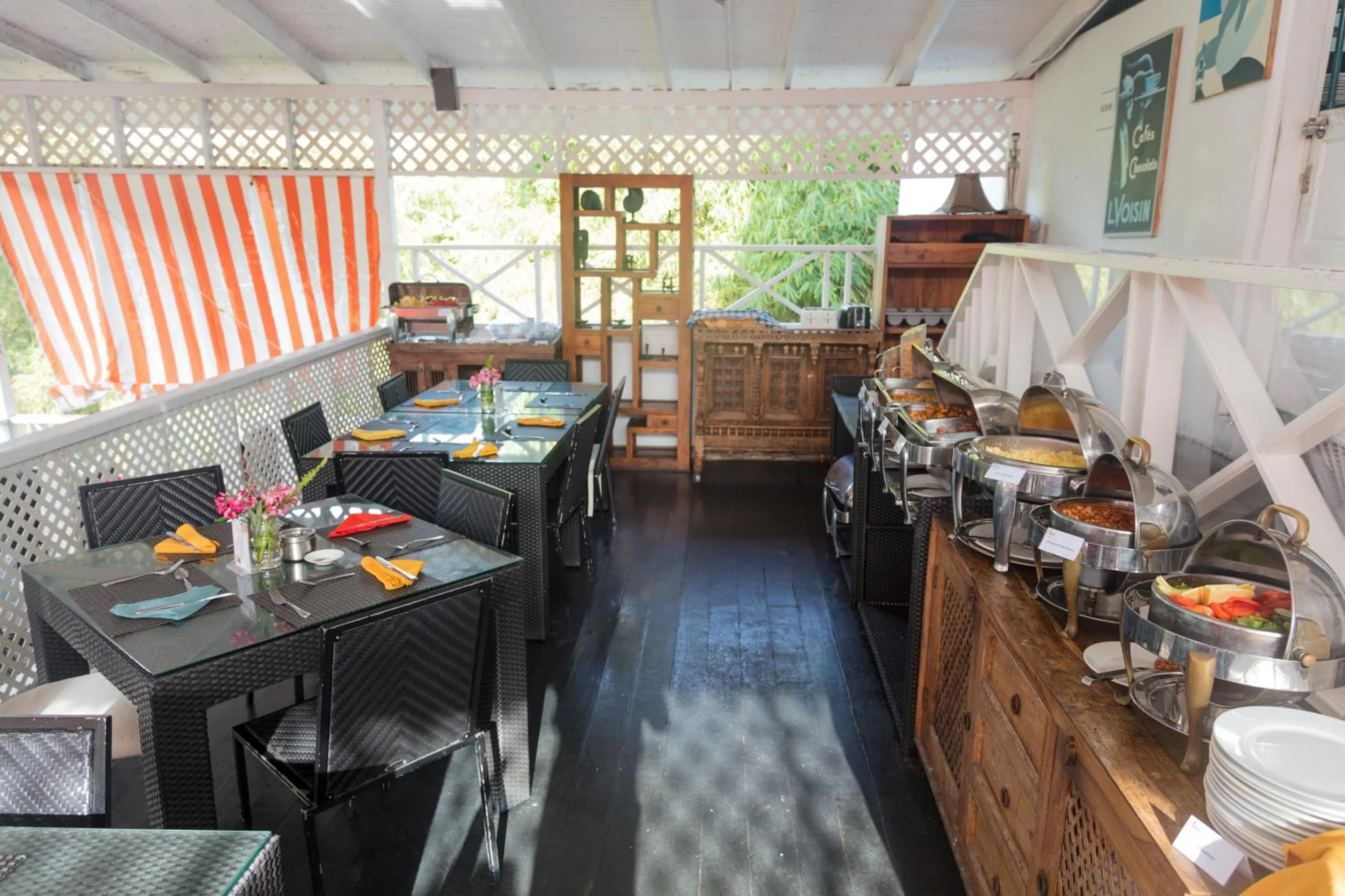 Restaurant/places to eat in Bacolet Beach Club