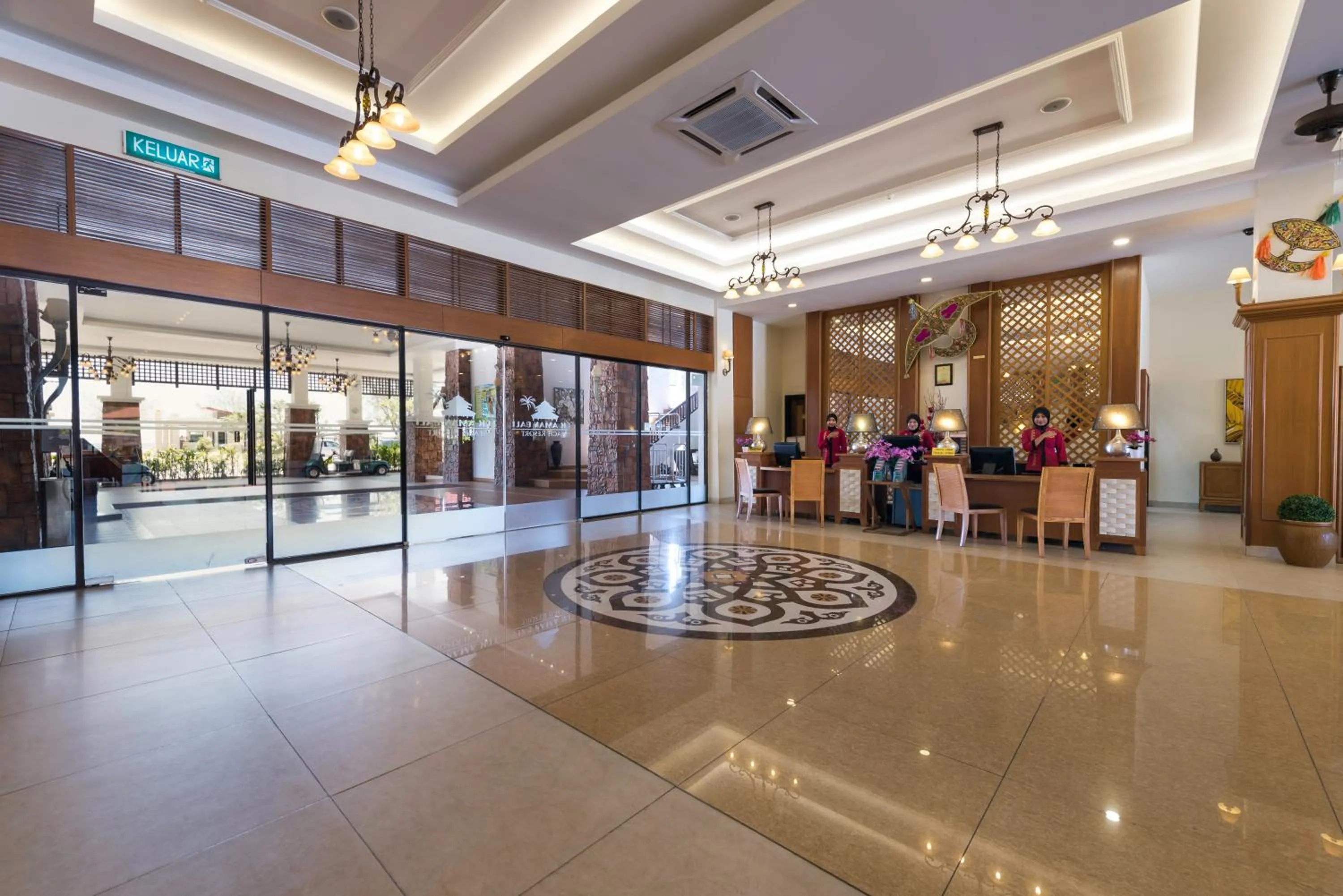 Lobby or reception in Tok Aman Bali Beach Resort @ Beachfront