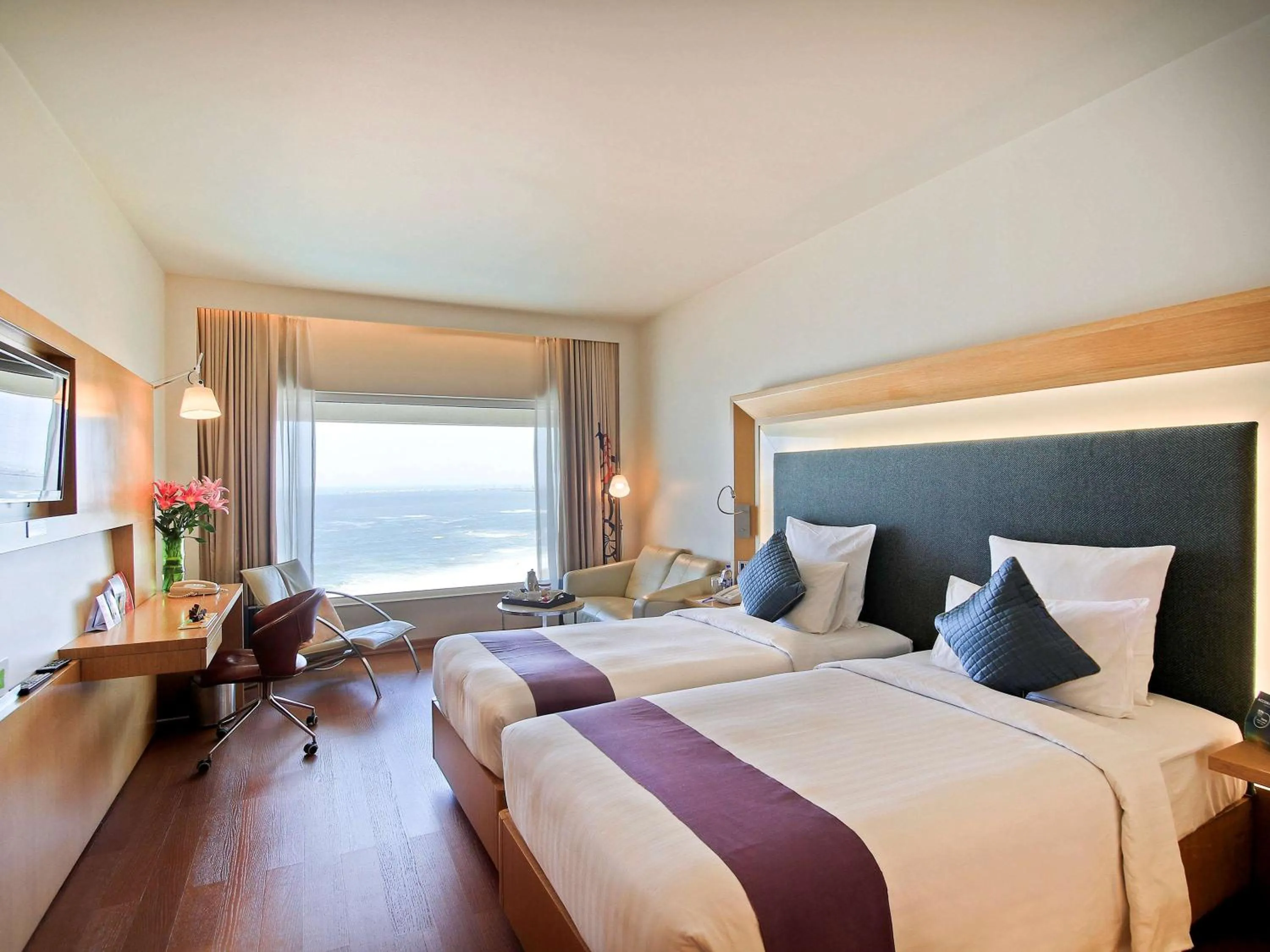 Superior Twin Room 2 single beds - single occupancy in Novotel Visakhapatnam Varun Beach