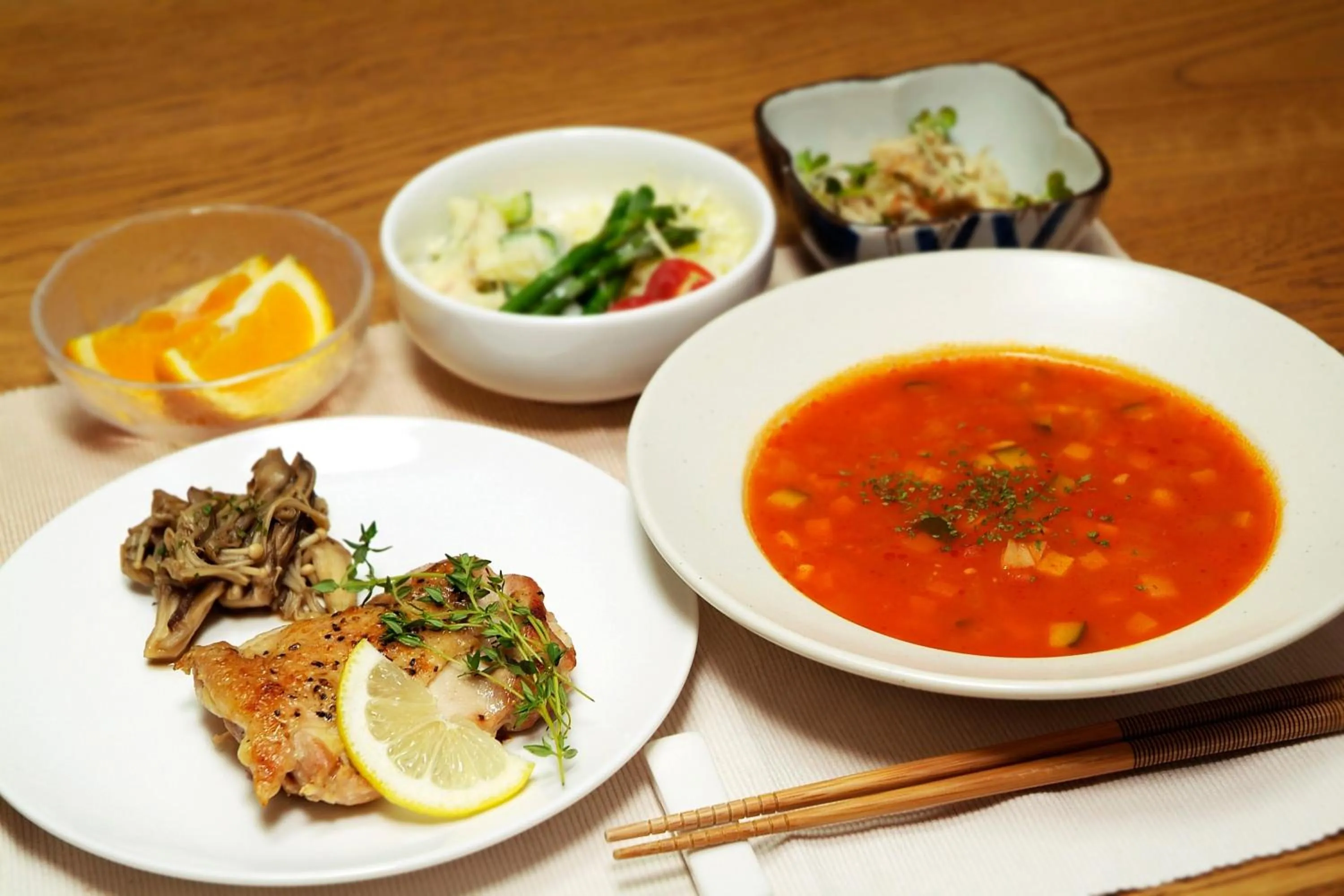 Food close-up in Akane-yado
