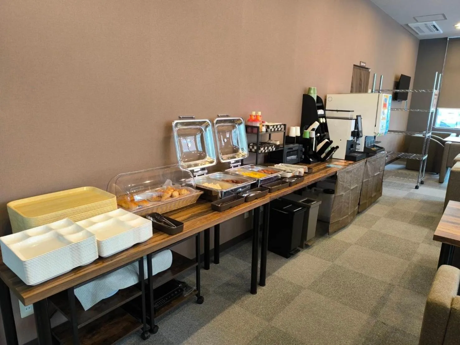 Food and drinks in Hotel Tetora Spirit Sapporo