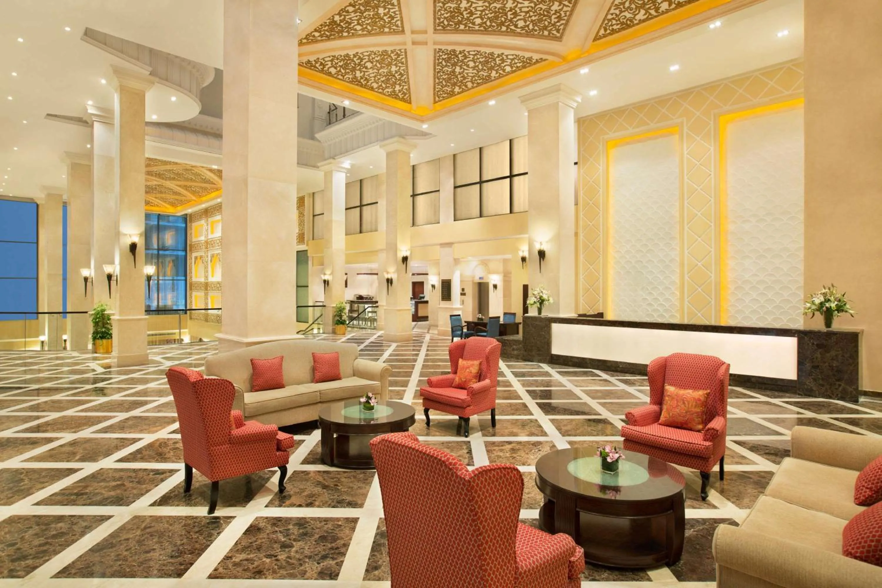 Lobby or reception in DoubleTree by Hilton Dhahran