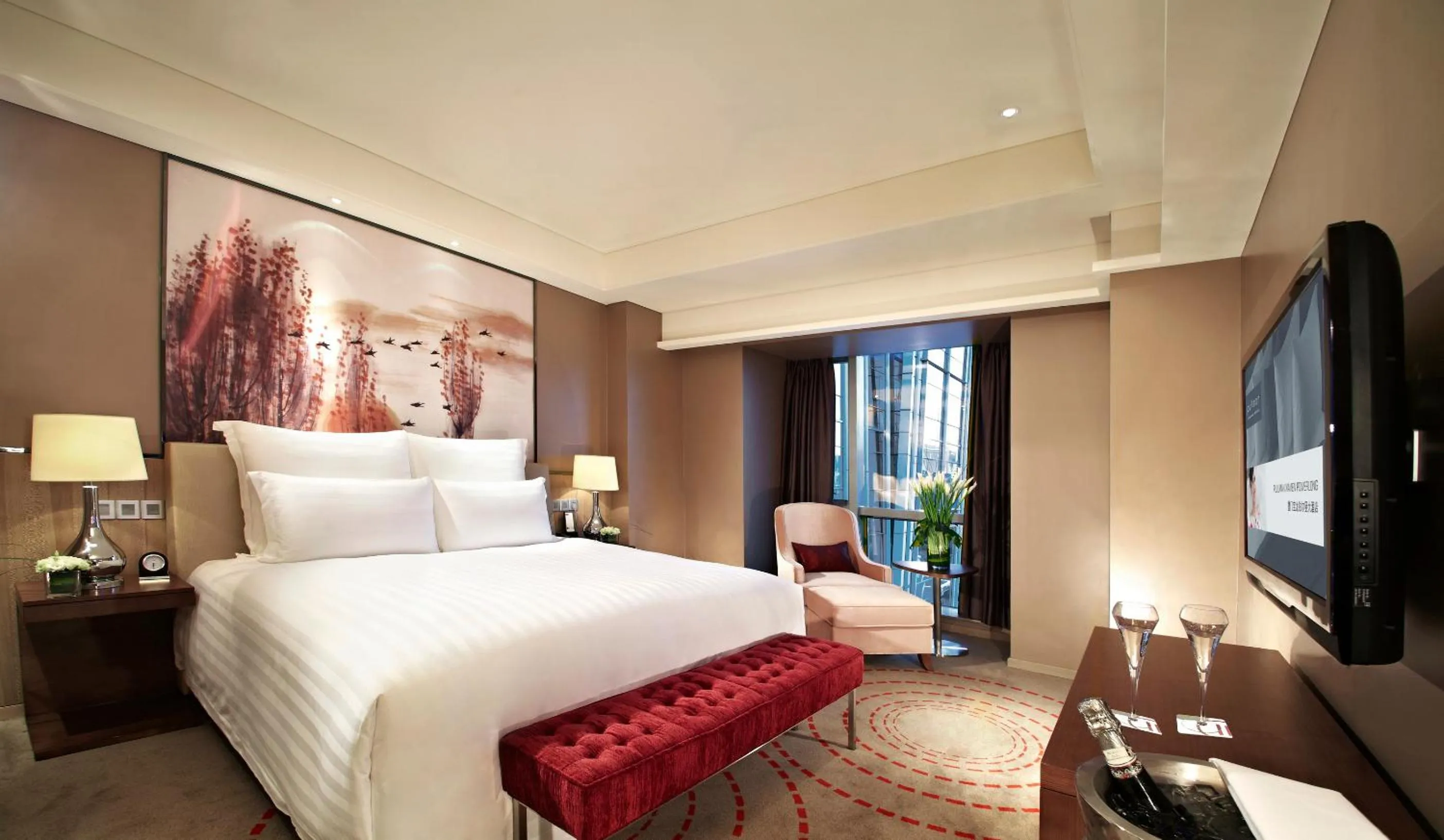 Bed in Pullman Xiamen Powerlong