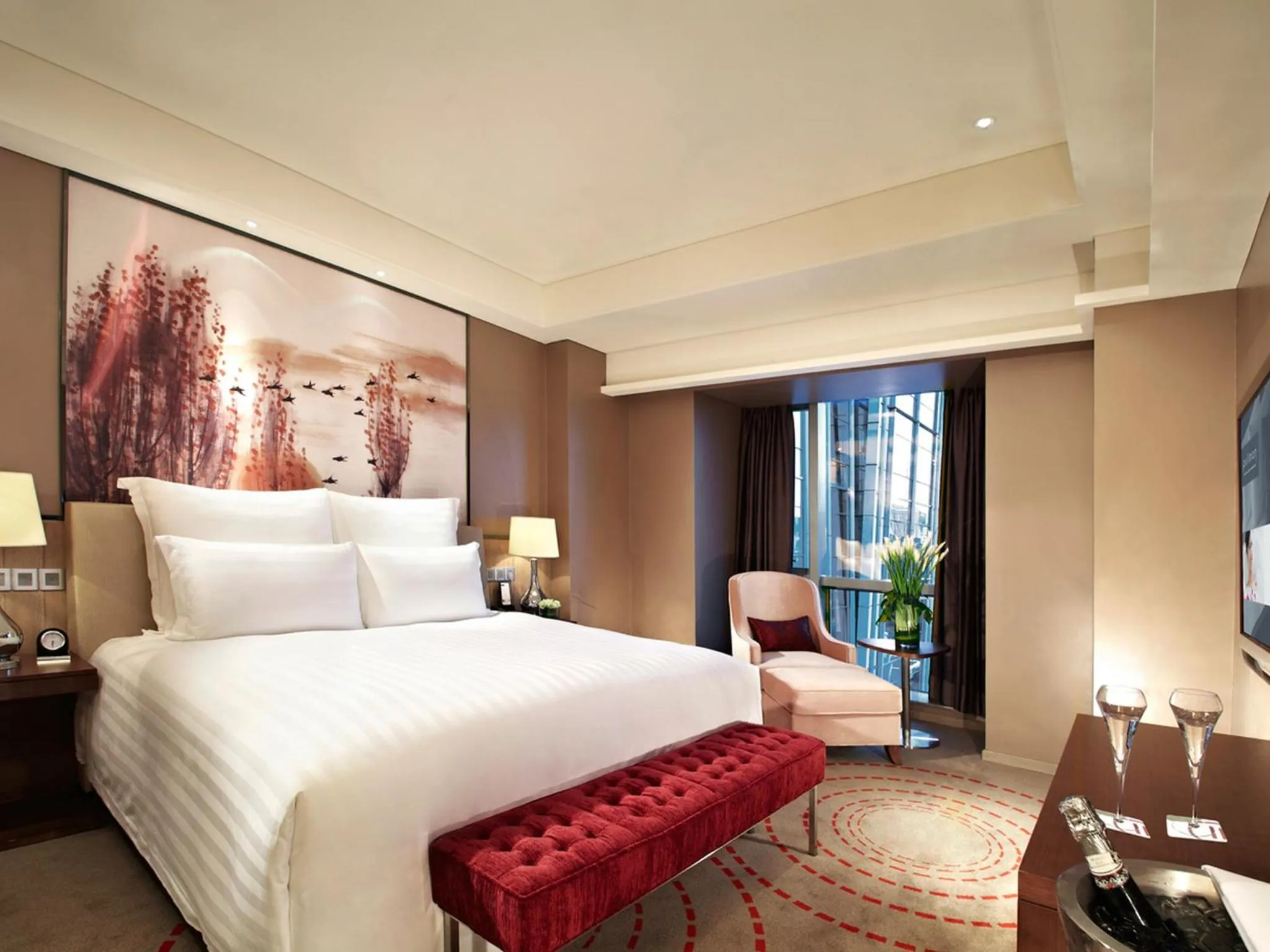 Bed in Pullman Xiamen Powerlong