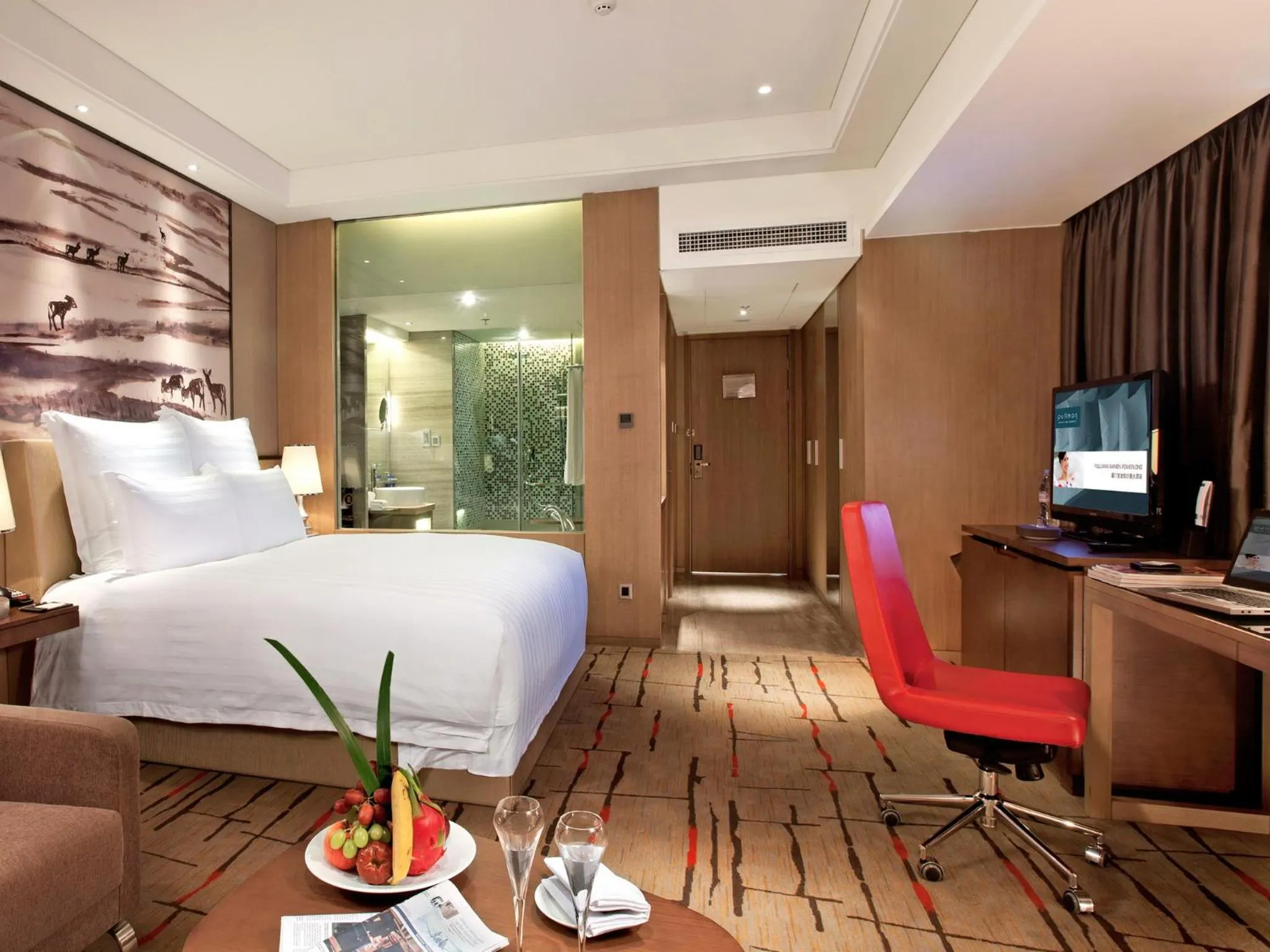 Bed in Pullman Xiamen Powerlong