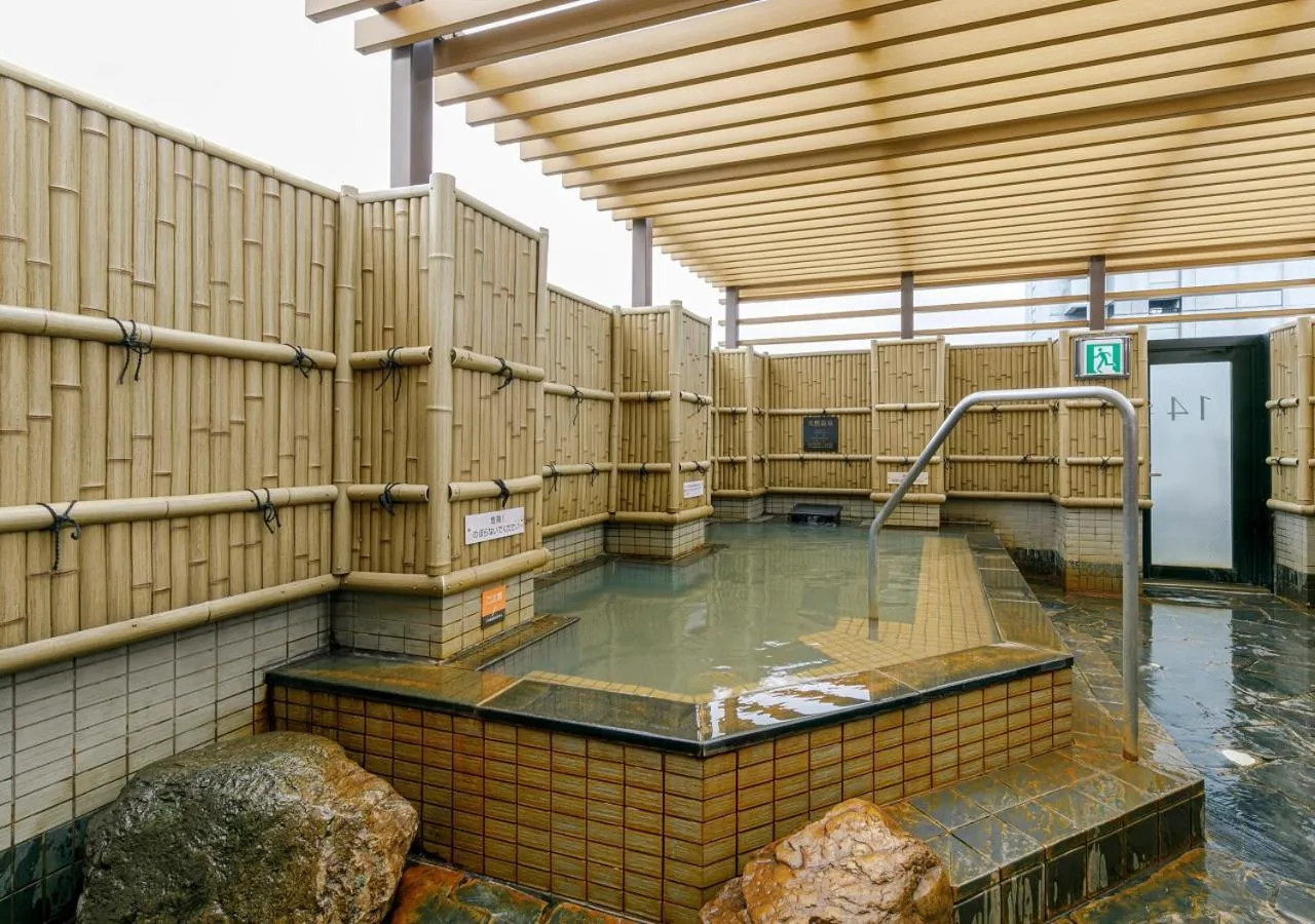 Open Air Bath in APA Hotel Nagoya Marunouchi Ekimae