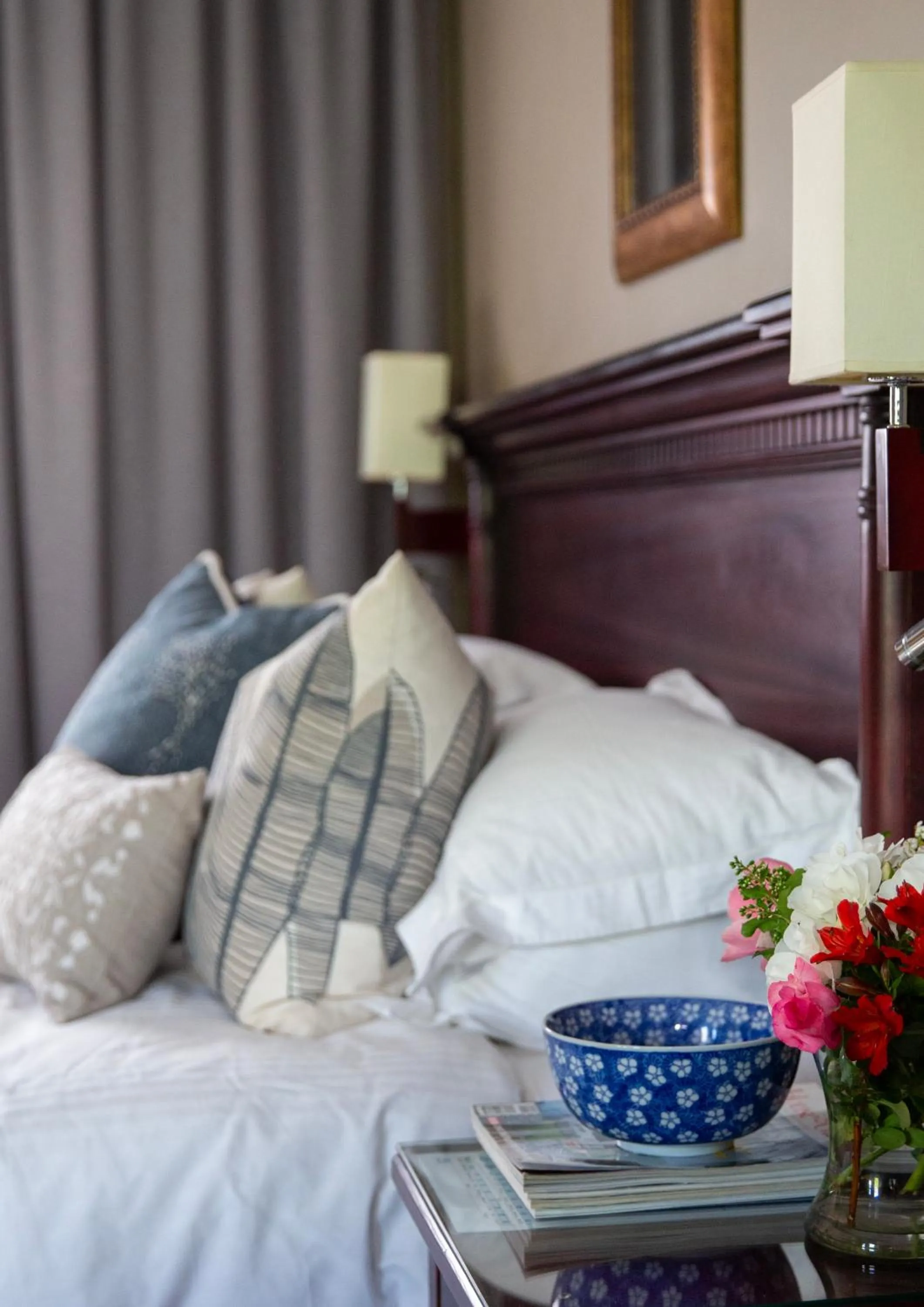 Bed in Lemoenkloof Boutique Hotel