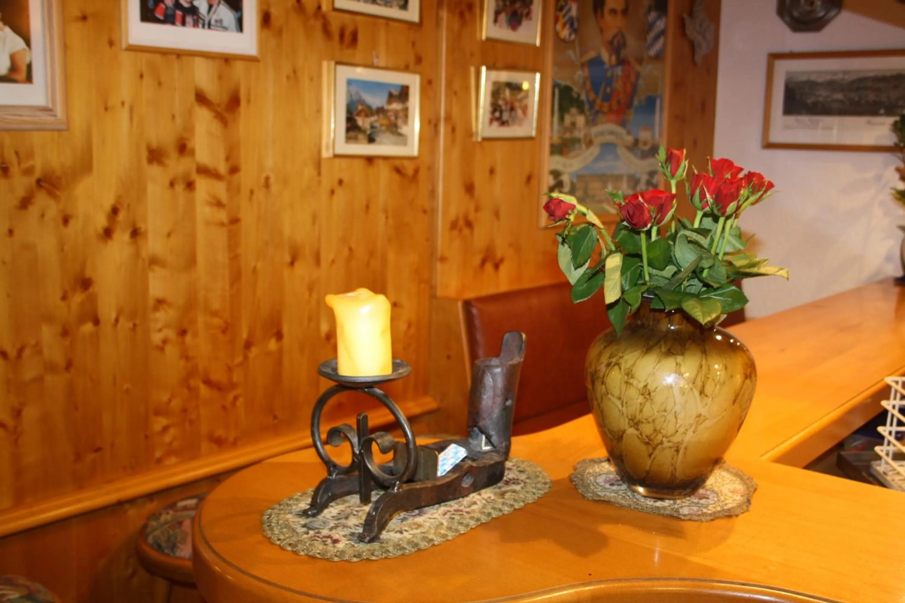 Lounge or bar in Hotel-Dörfler Garni