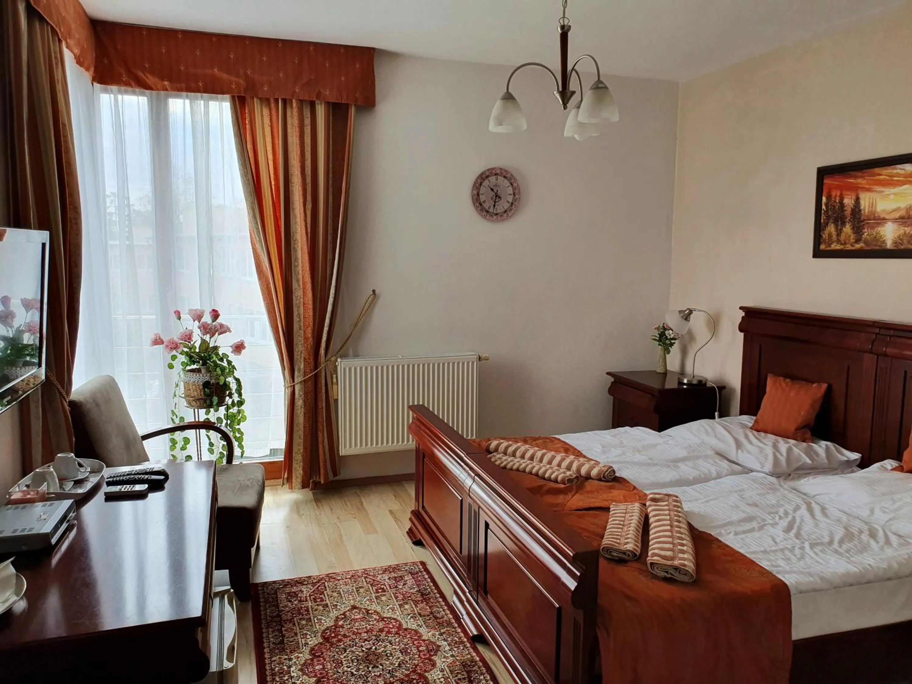 Decorative detail, Bed in Hotel Oko