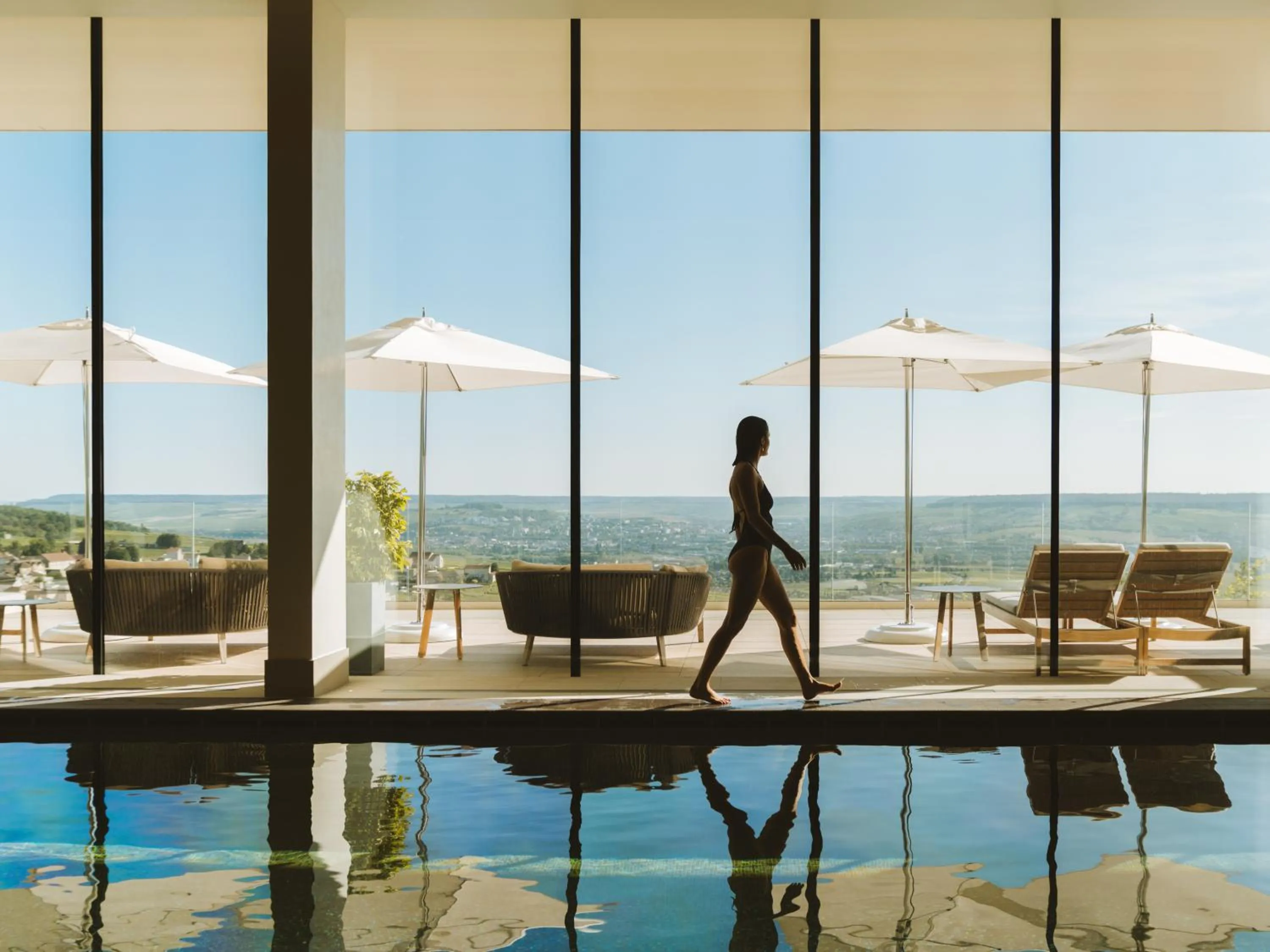 Swimming pool in Royal Champagne Hotel & Spa