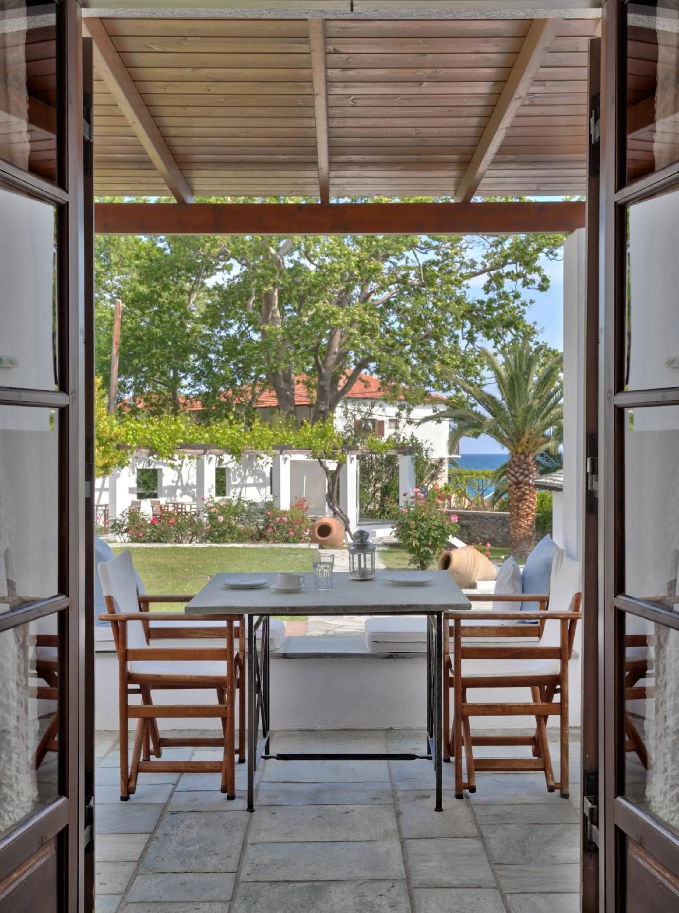 Balcony/Terrace in Aeolos Hotel & Villas - Pelion