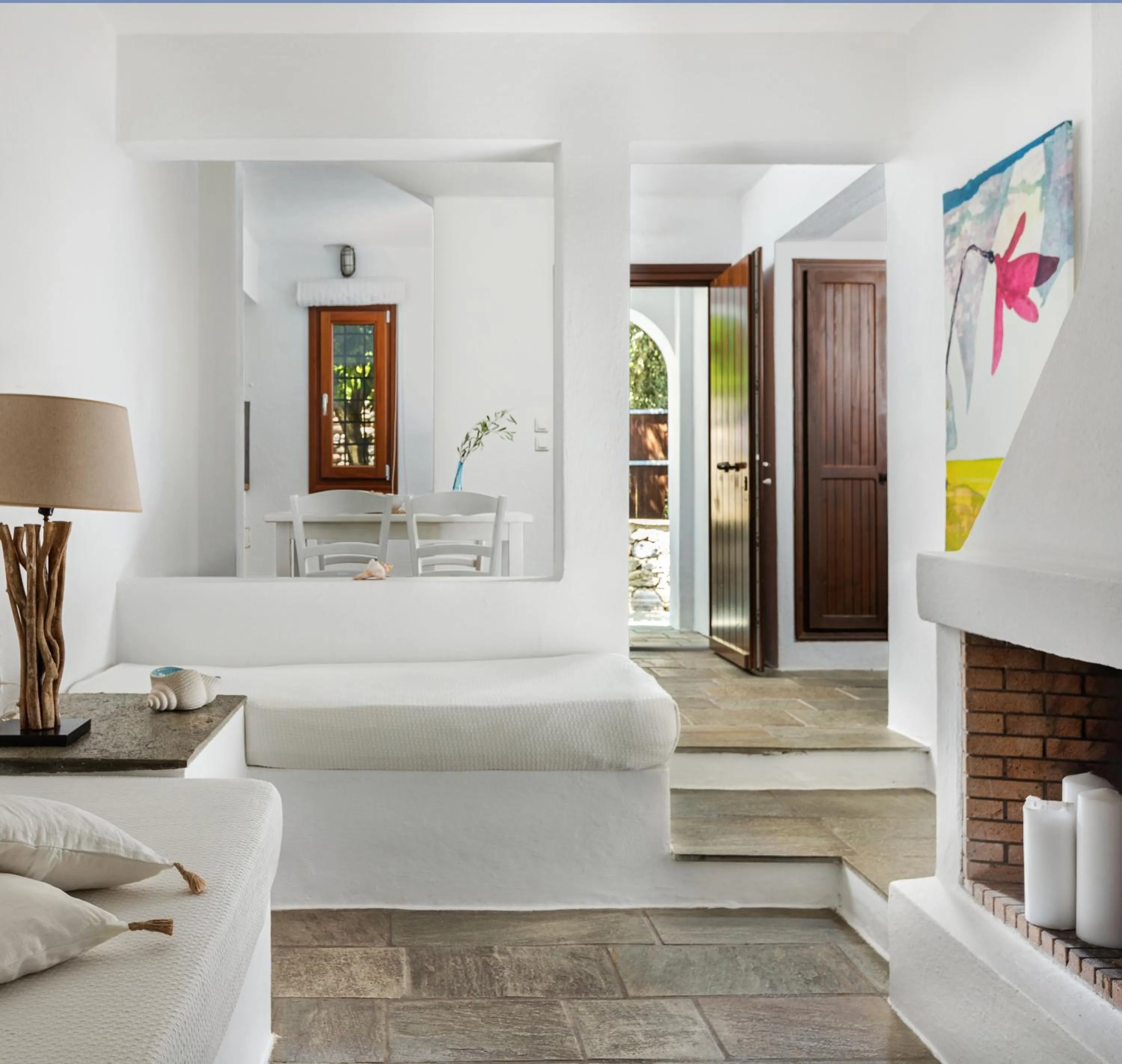 Photo of the whole room, Bed in Aeolos Hotel & Villas - Pelion