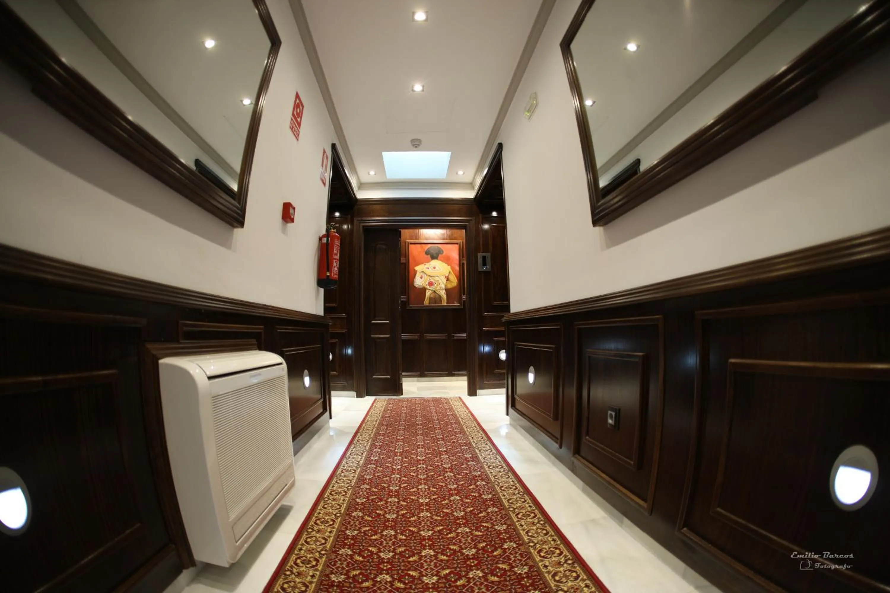 Decorative detail in Hotel Las Acacias