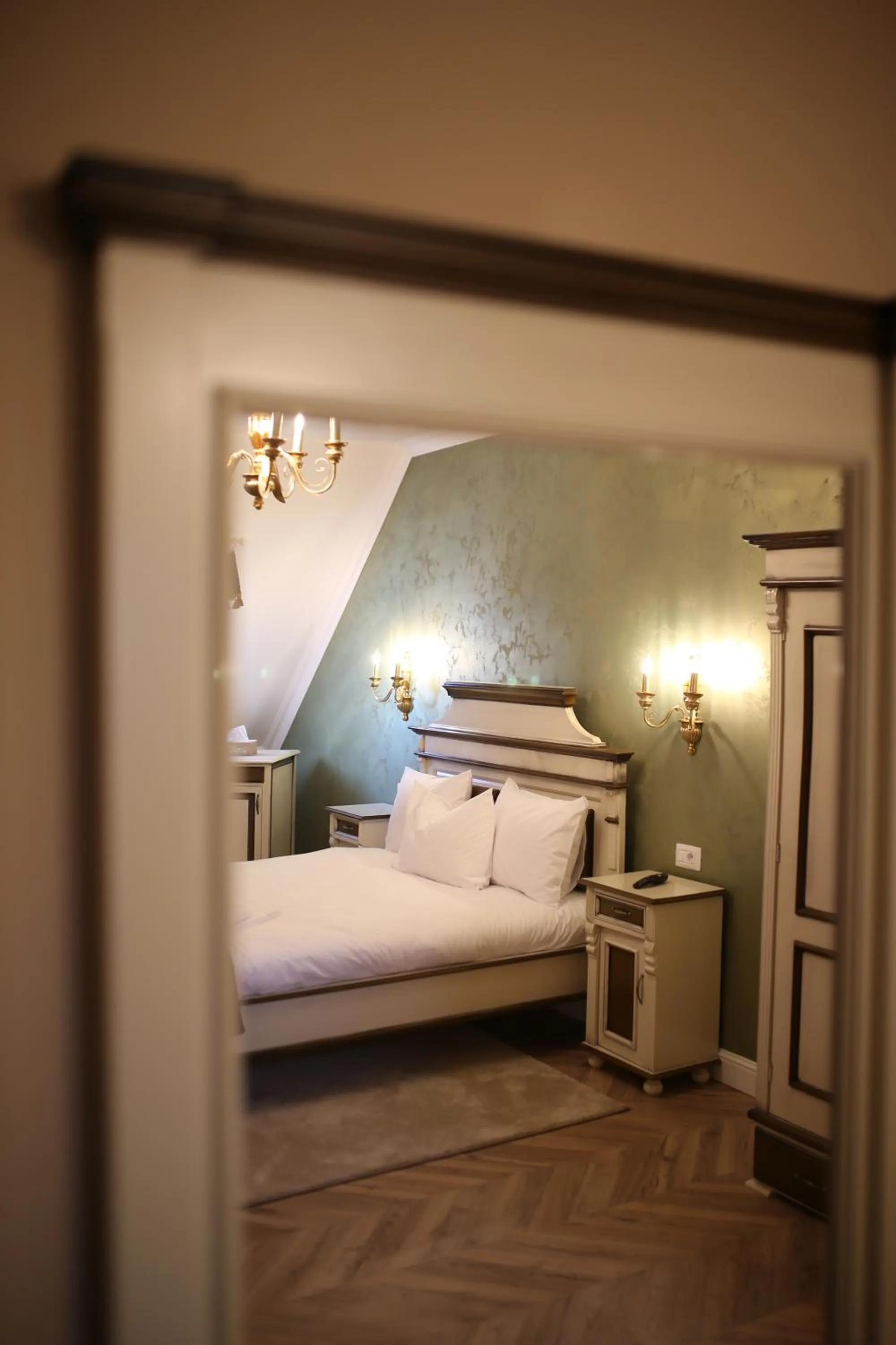 Bed in Artisans Boutique Villa