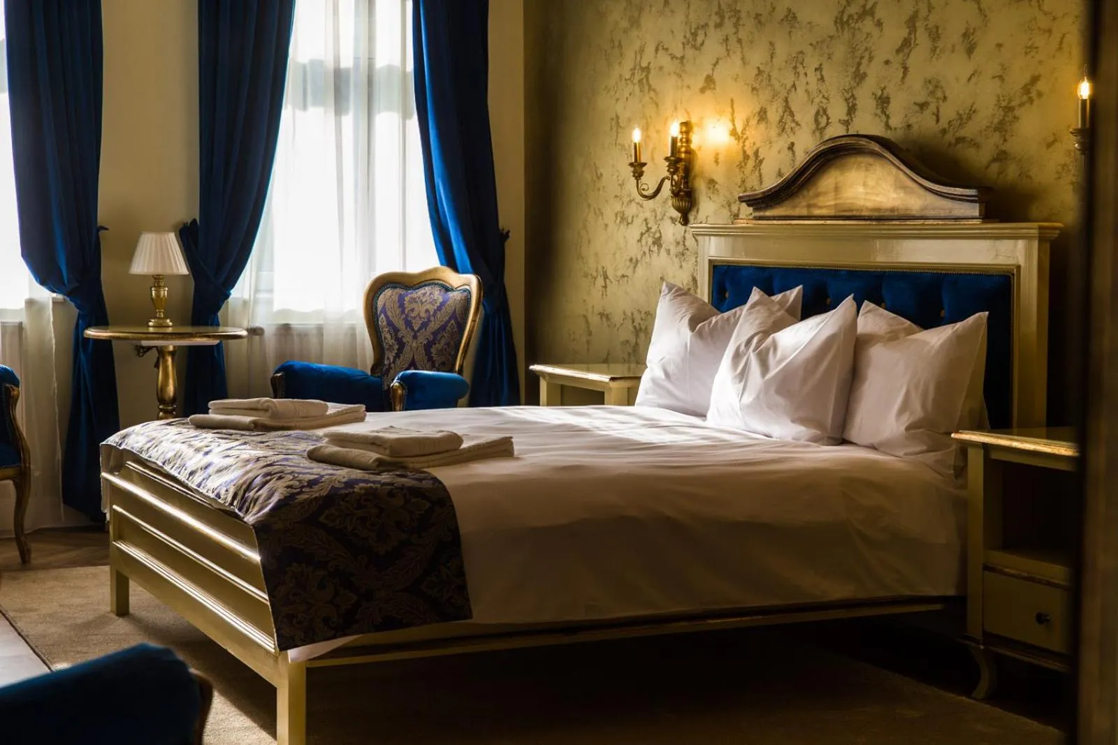 Bed in Artisans Boutique Villa