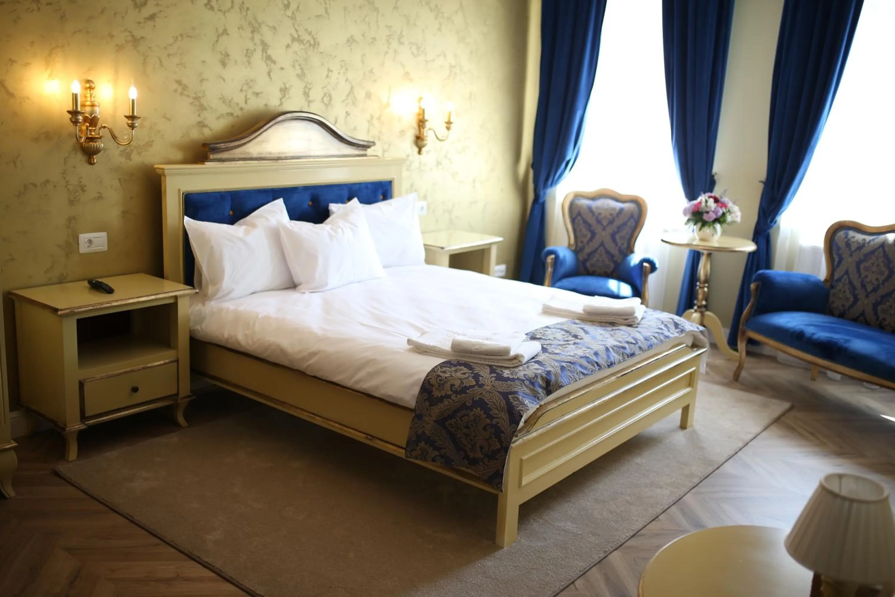 Bed in Artisans Boutique Villa