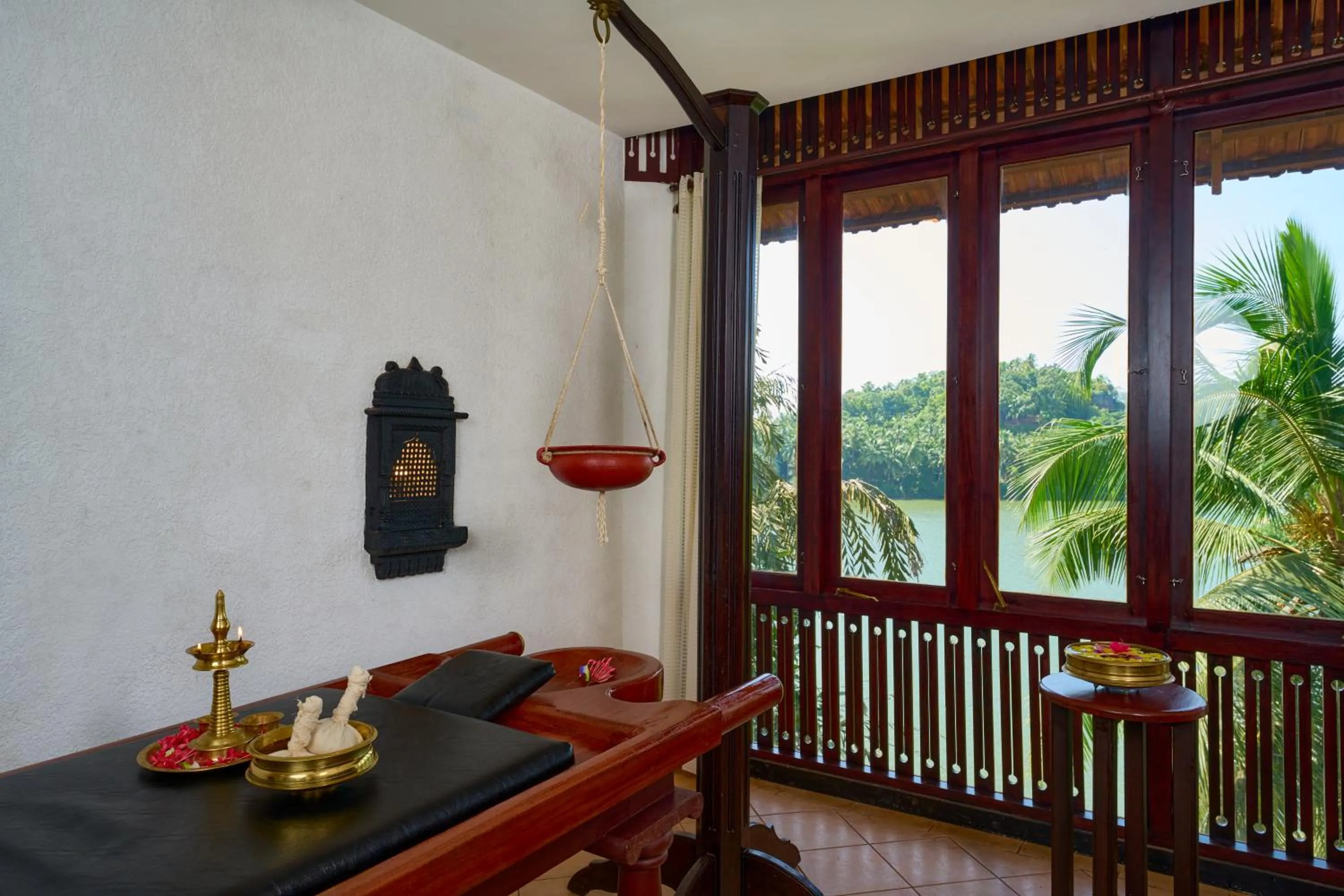 Natural landscape in The Raviz Kadavu, Kozhikode