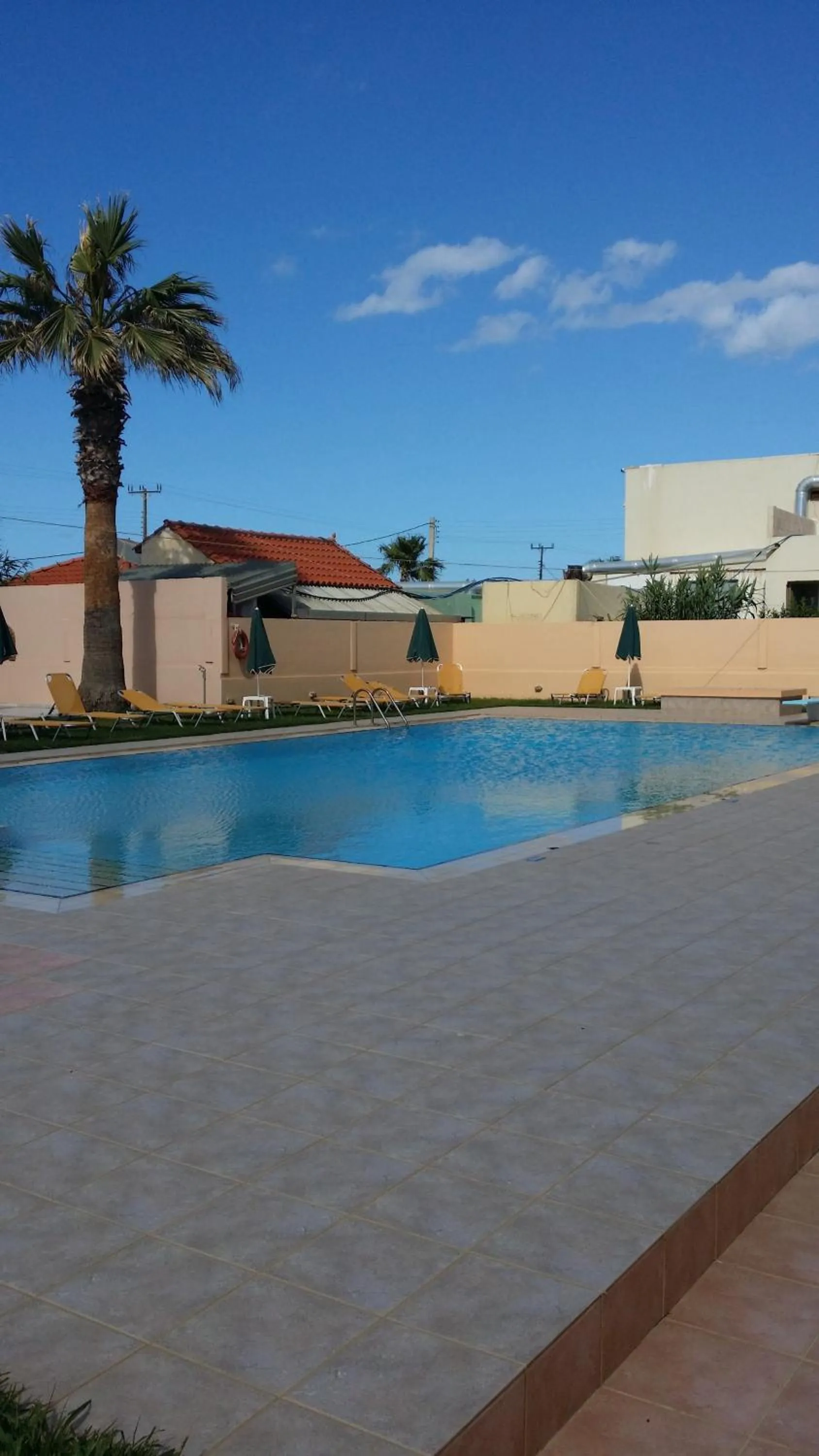 Swimming pool in Mythos Beach Hotel Apartments