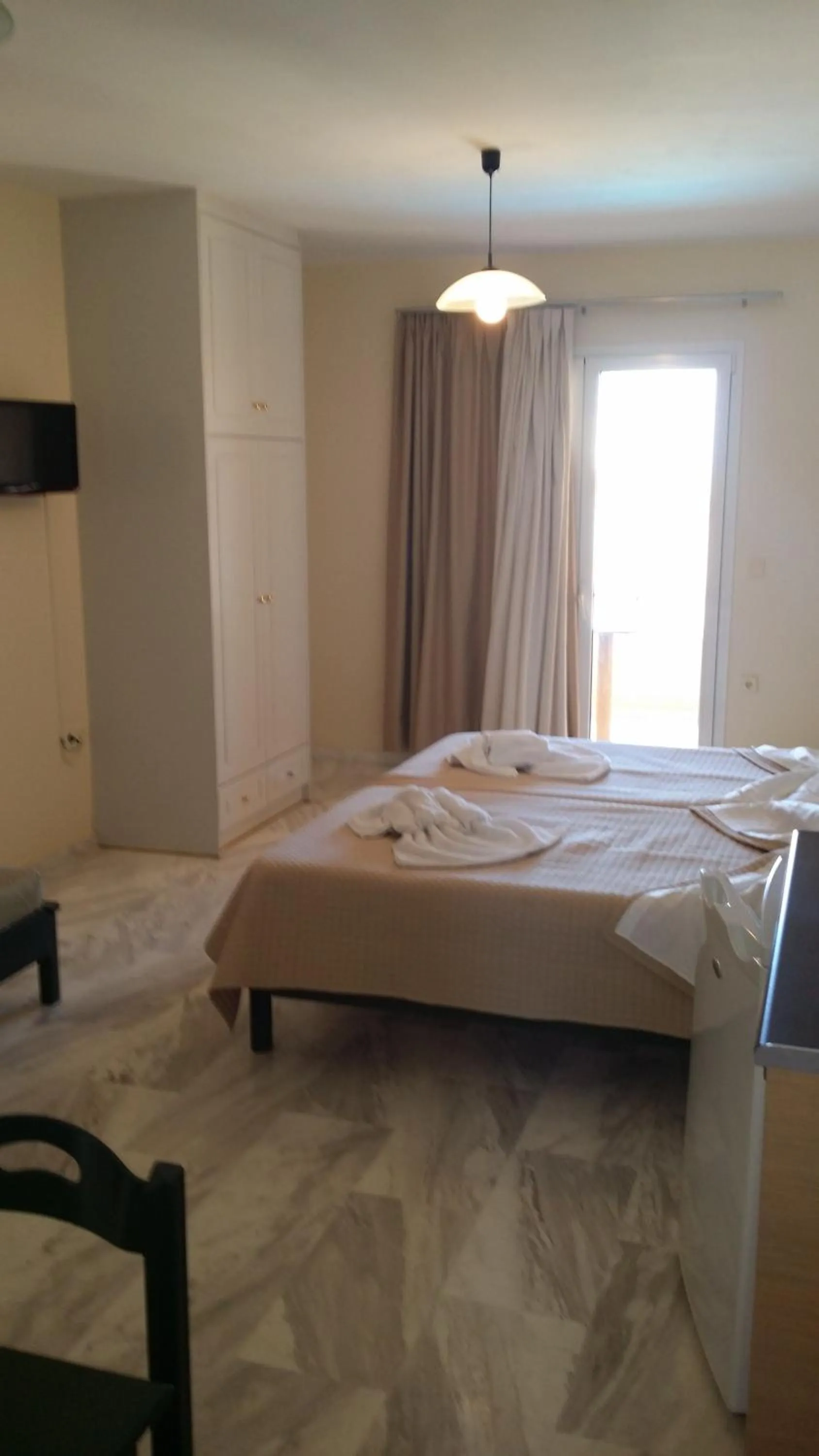 Bedroom, Bed in Mythos Beach Hotel Apartments