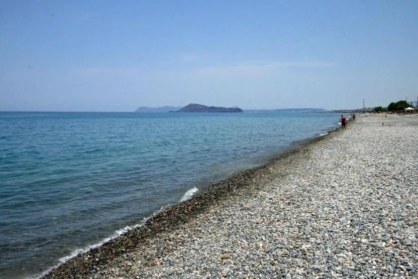 Beach in Mythos Beach Hotel Apartments