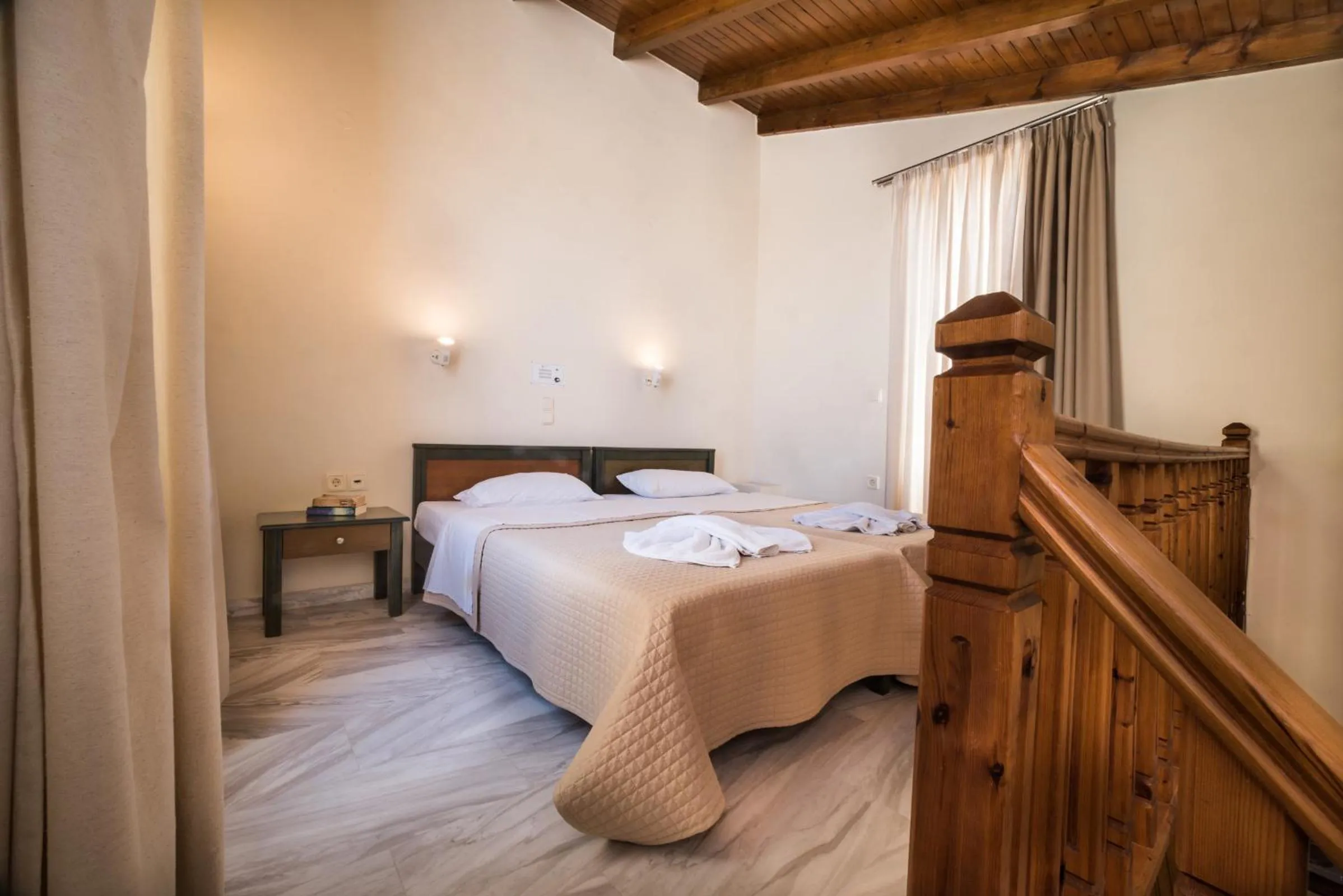 Photo of the whole room, Bed in Mythos Beach Hotel Apartments