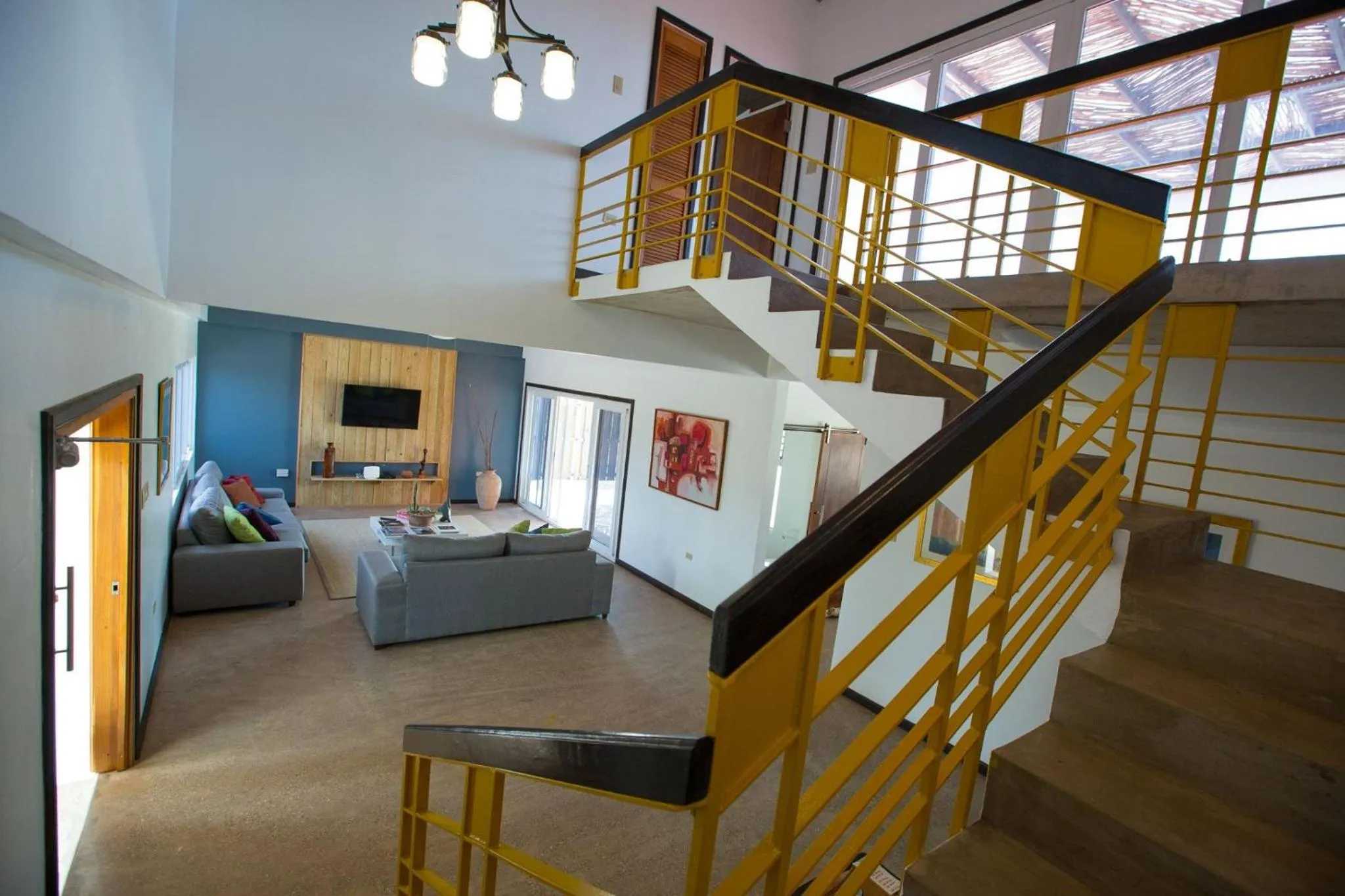 Seating area in Turtles Nest Villa