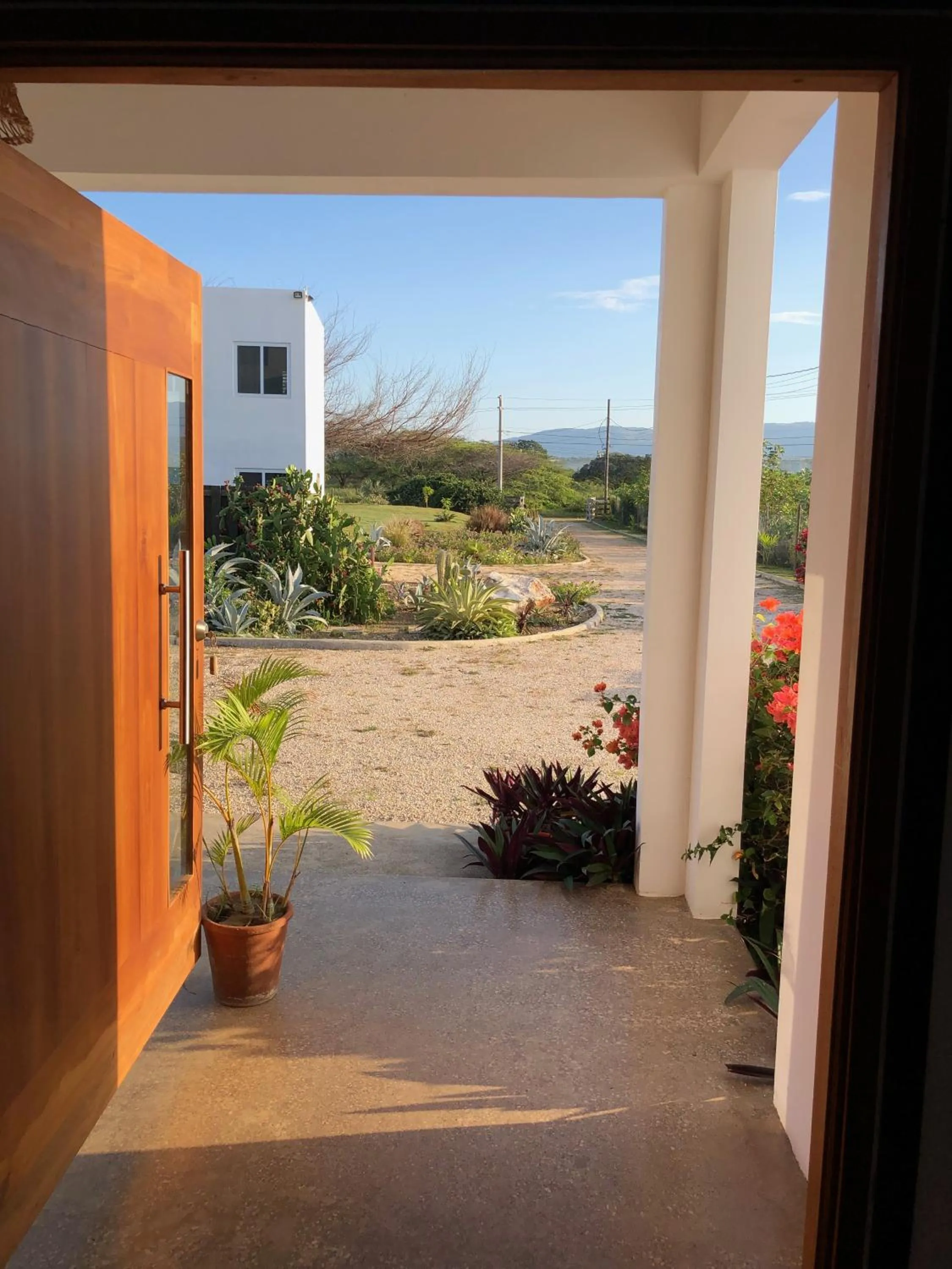 Facade/entrance in Turtles Nest Villa