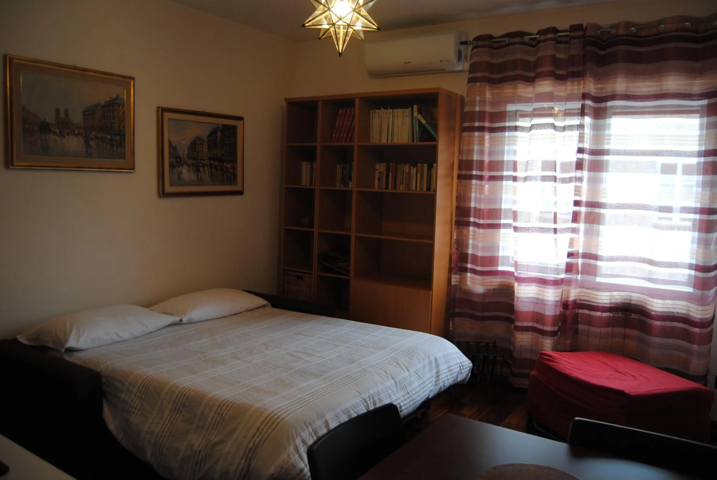 Living room, Bed in Residence Sole