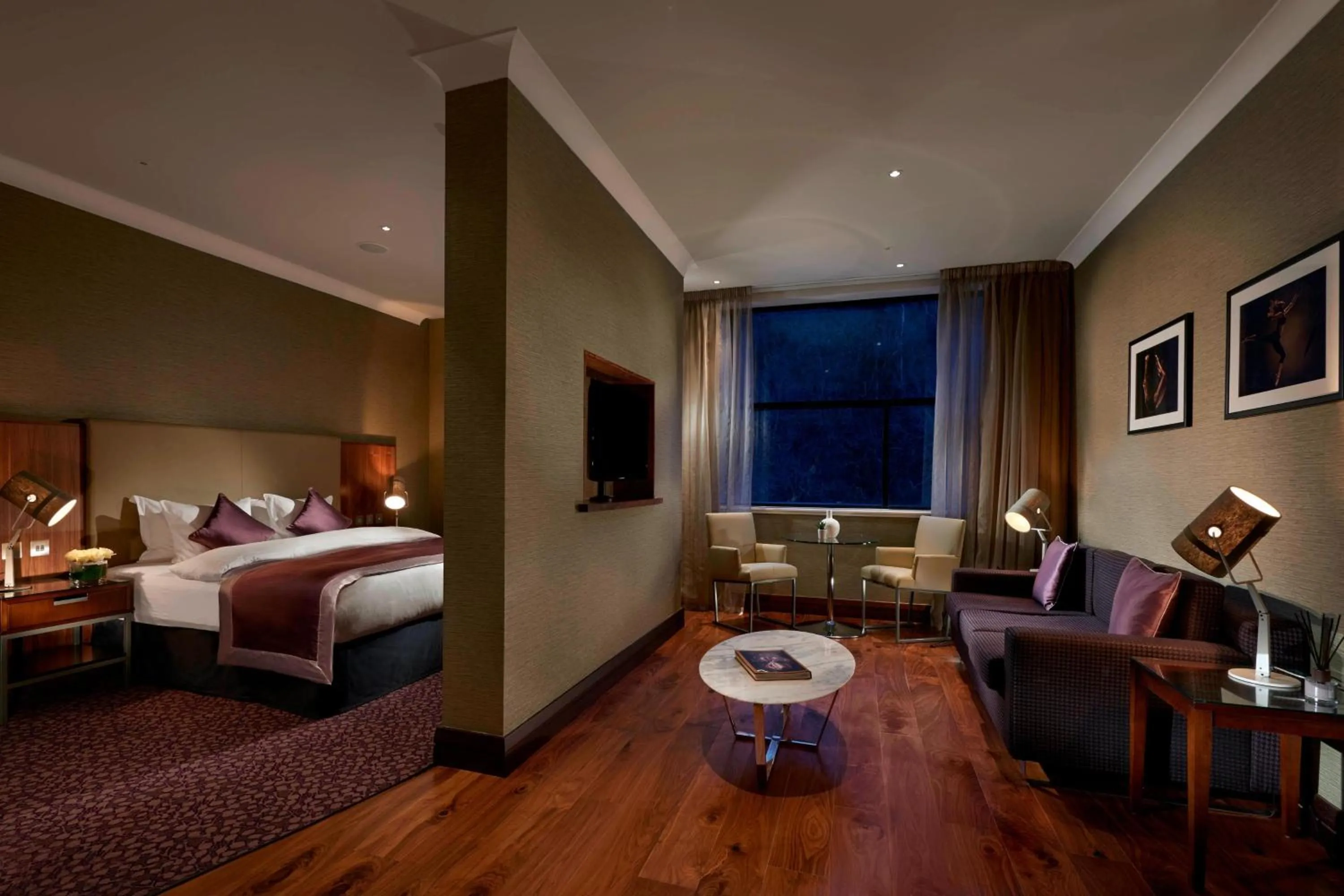 Photo of the whole room, Bed in The Glasshouse, Autograph Collection