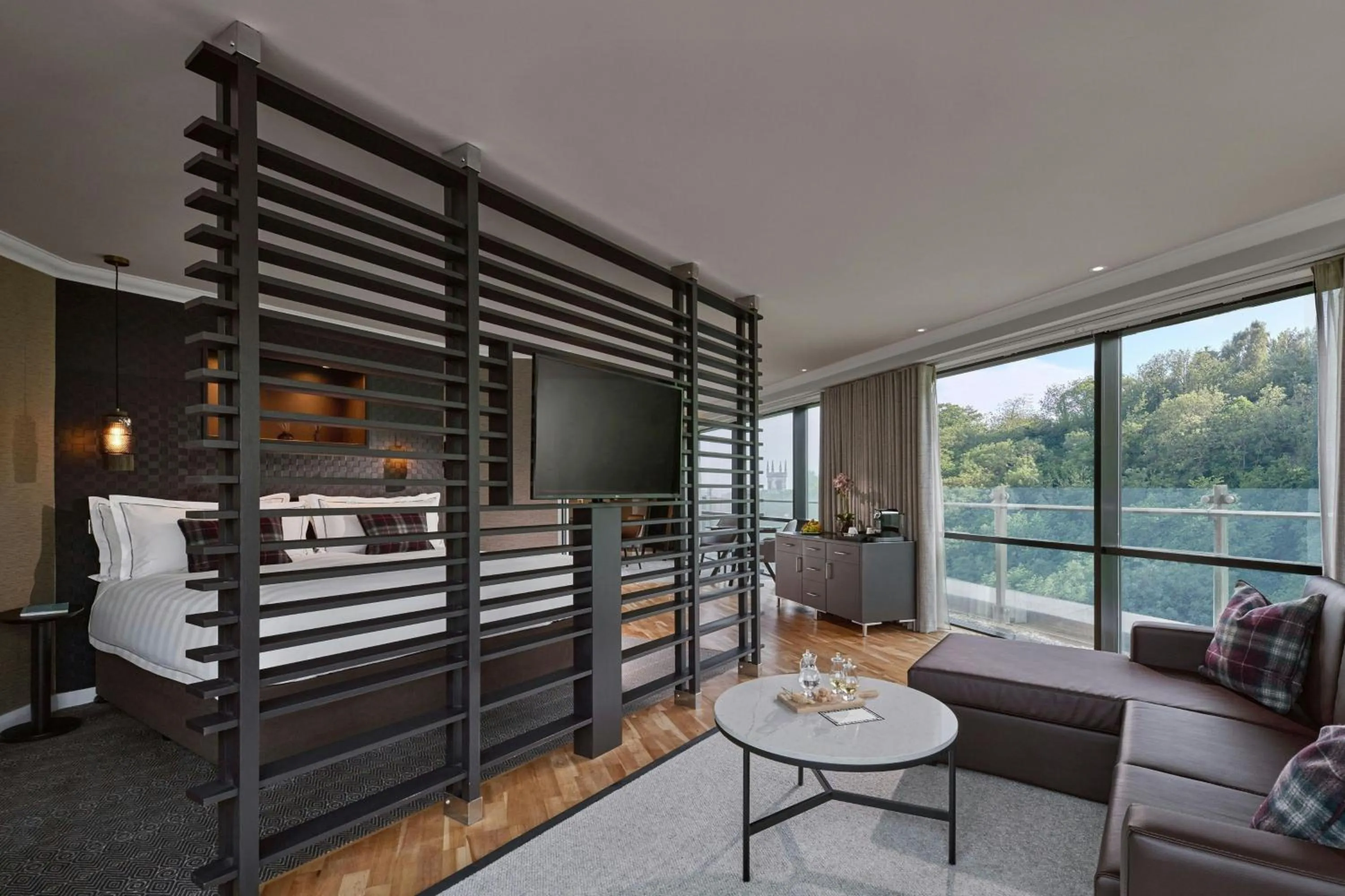 Photo of the whole room, Bed in The Glasshouse, Autograph Collection