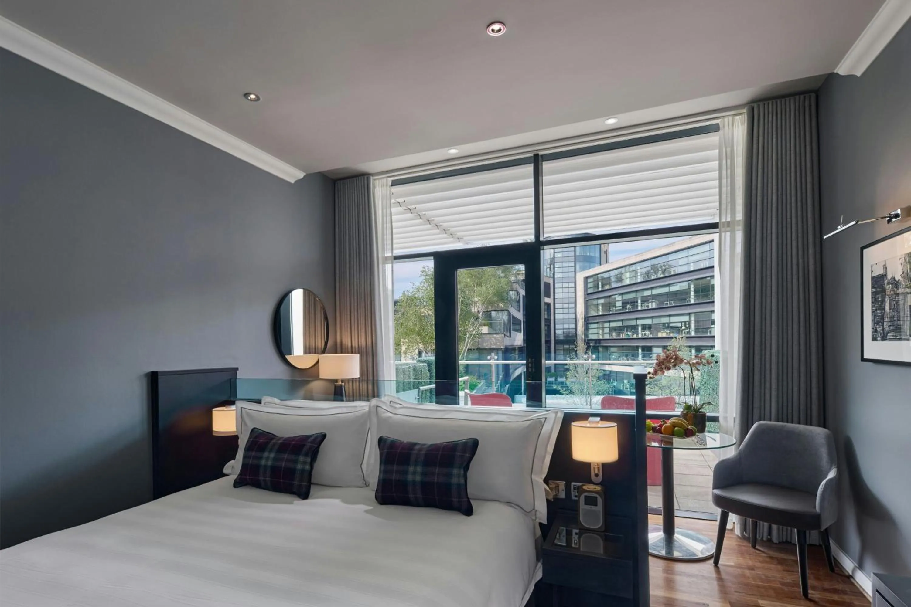 Photo of the whole room, Bed in The Glasshouse, Autograph Collection