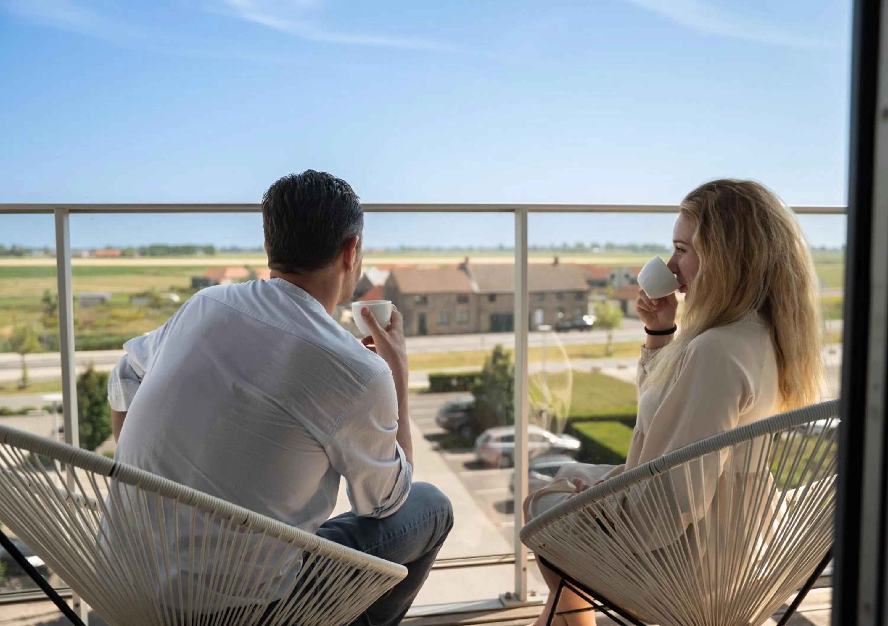 Natural landscape in Hotel Acropolis " Op het sportiefste park van de kust "